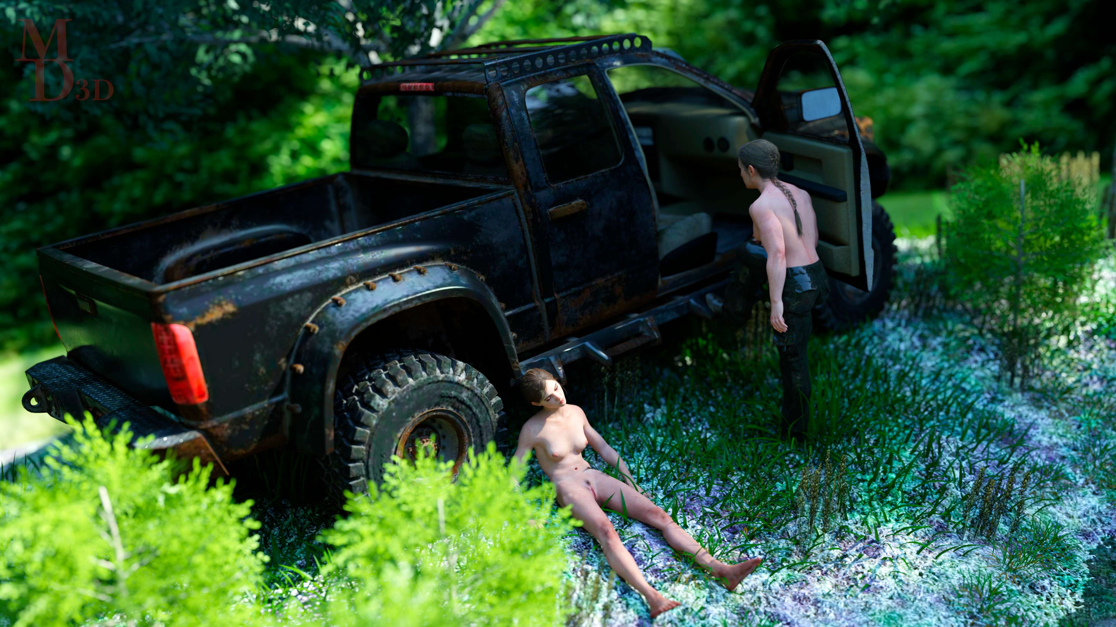 Abby and Ellie (The Last Of Us) [Magic Dragon 3D] - Chapter 1 — Page 81