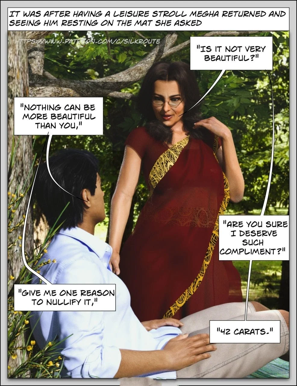 Please Relieve Her [Silk Route | Ira Raman] - Chapter 3 — Page 42