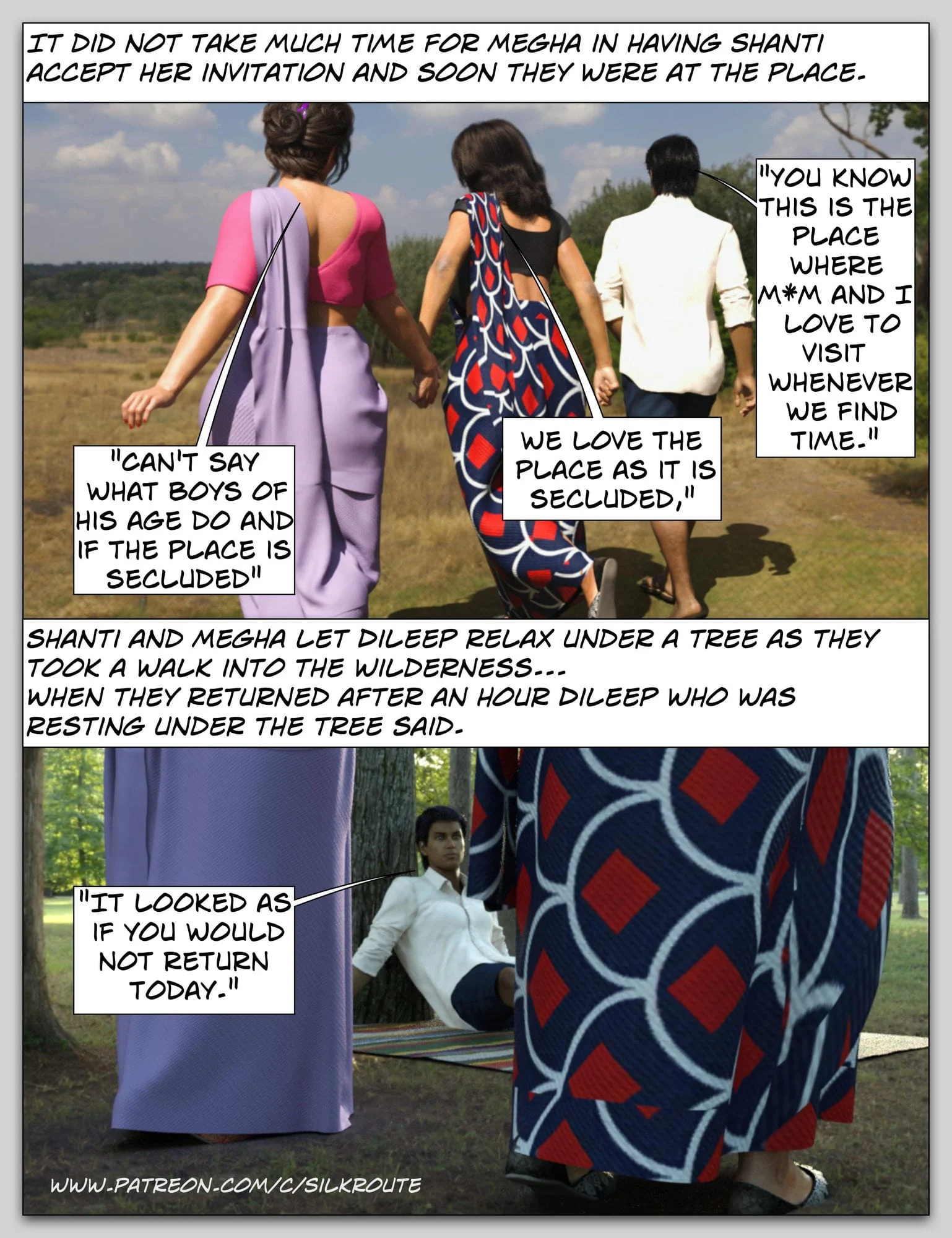 Please Relieve Her [Silk Route | Ira Raman] - Chapter 7 — Page 30