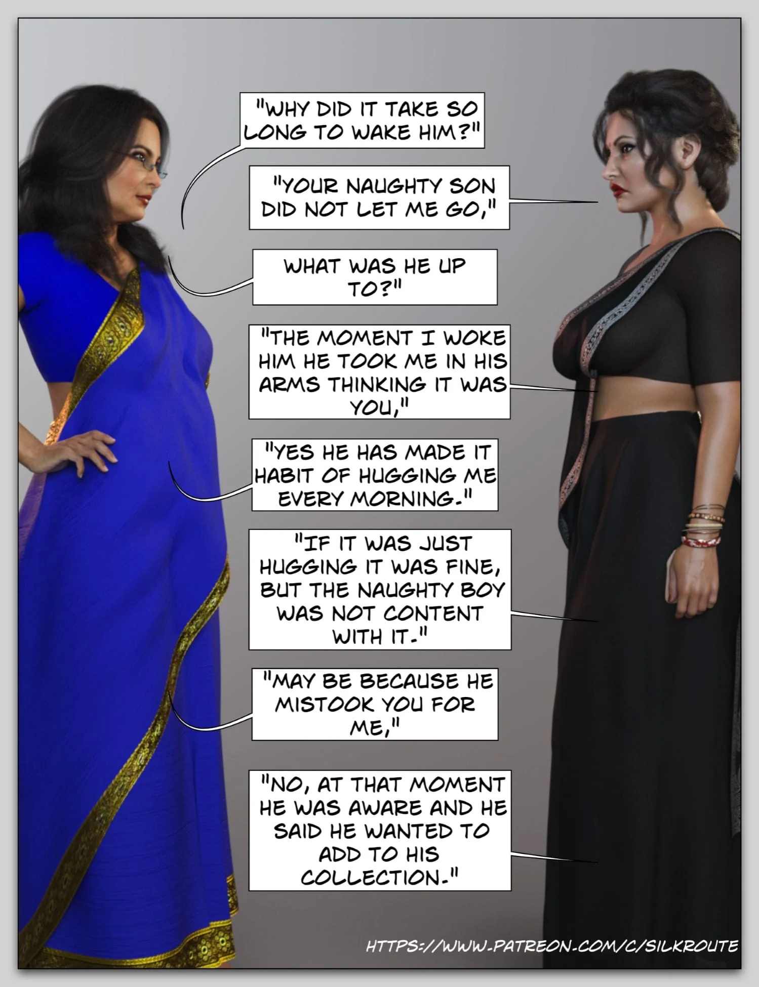 Please Relieve Her [Silk Route | Ira Raman] - Chapter 6 — Page 35