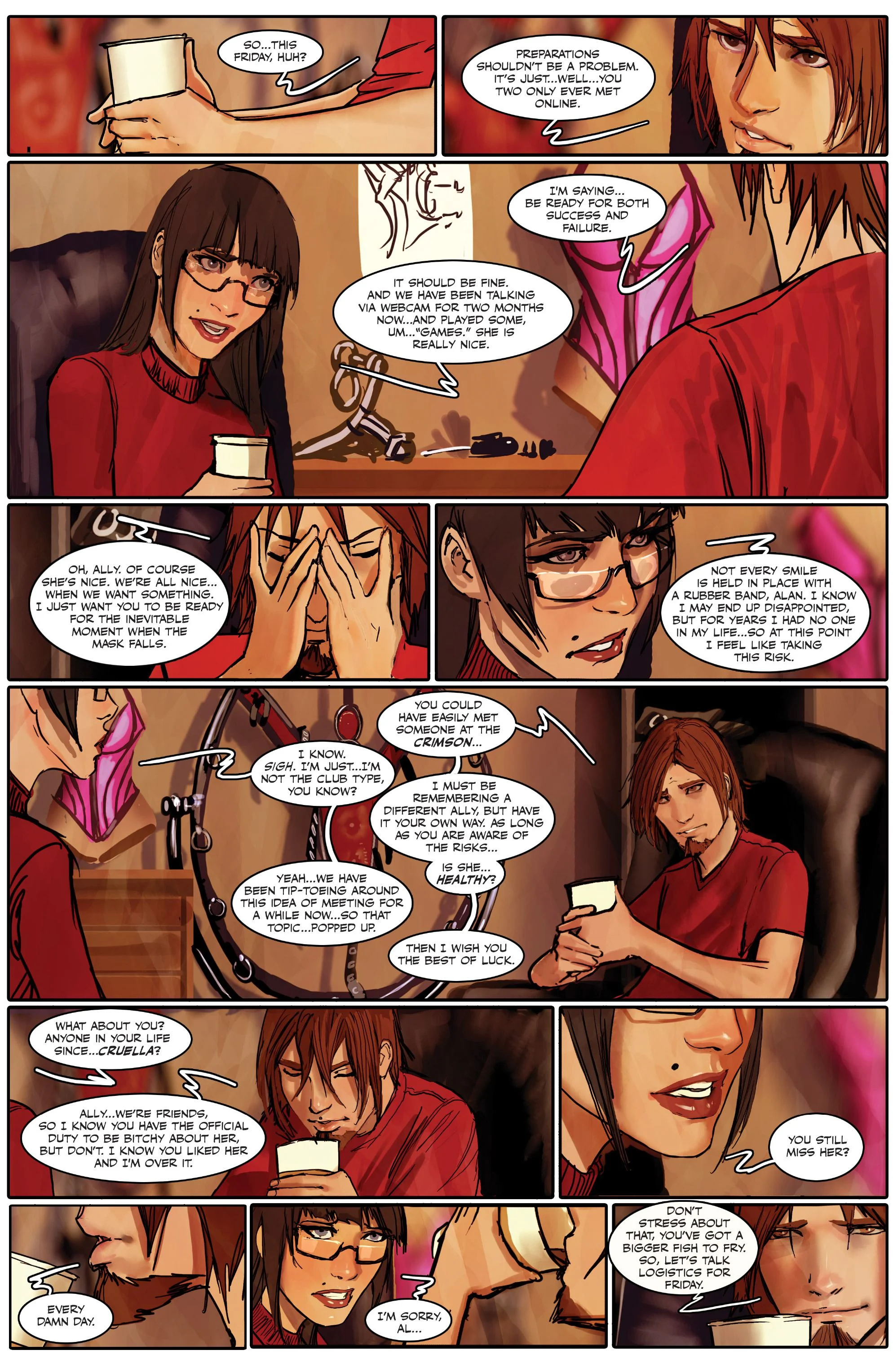 Sunstone [Stjepan Sejic] - Chapter 1 — Page 16