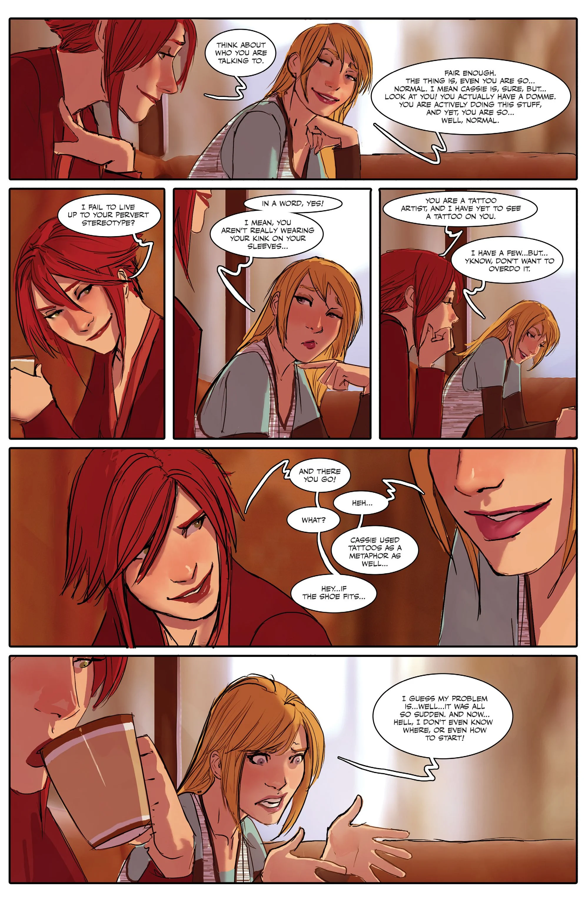 Sunstone [Stjepan Sejic] - Chapter 4 — Page 42