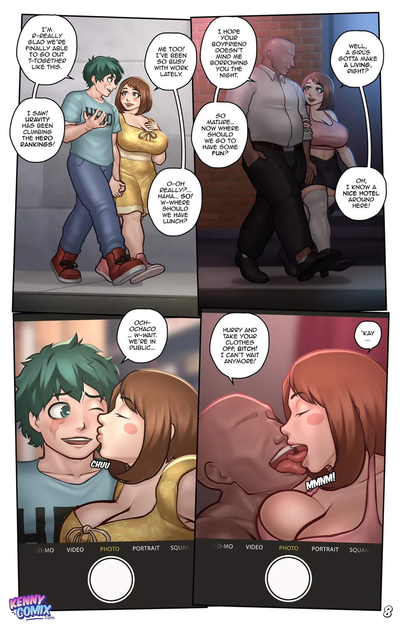 My Hero Dating (My Hero Academia) [KennyComix] - Chapter 2 — Page 10