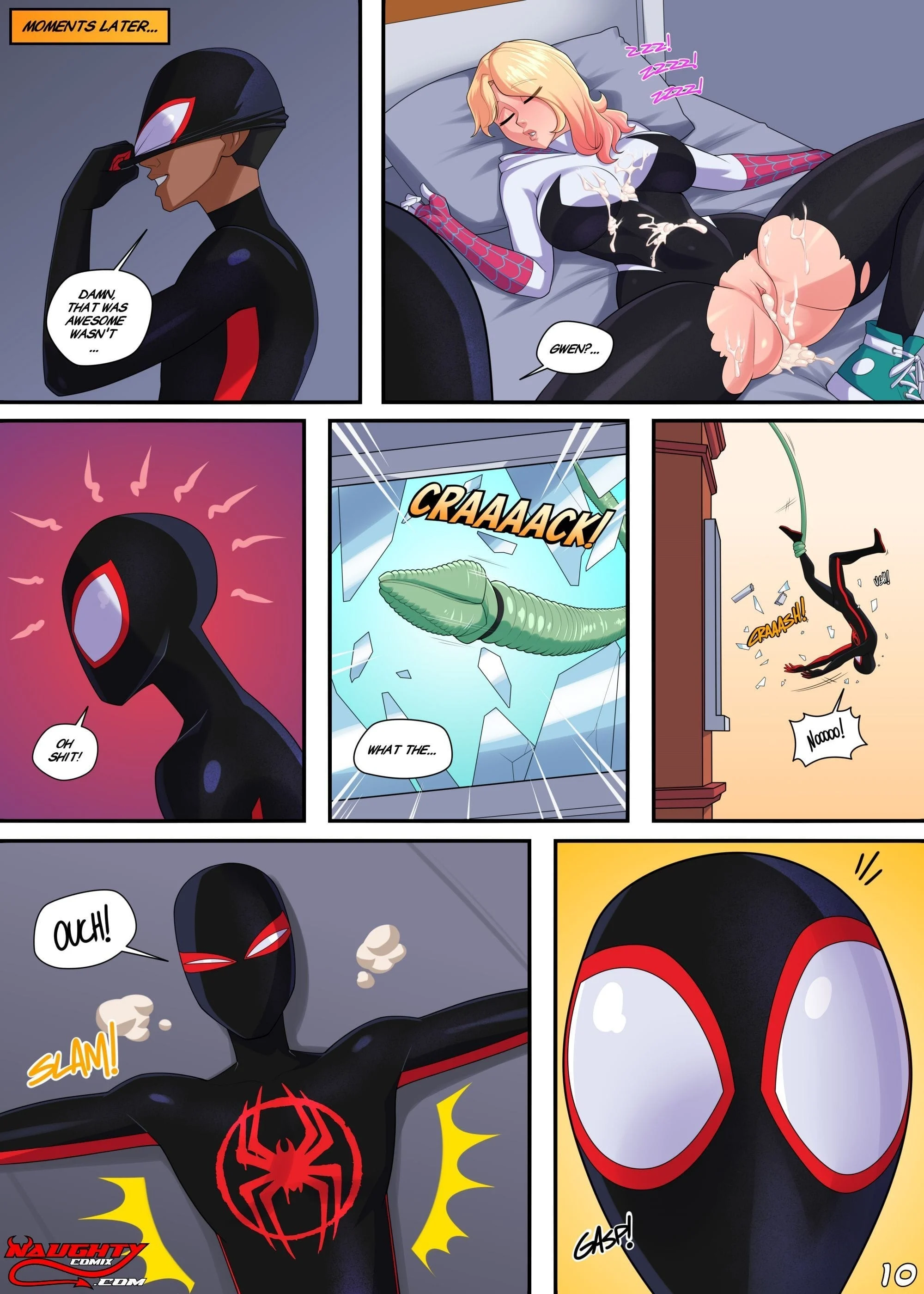 The Perverted Spider-Man (Spider-Man) [Parvad , NaughtyComix] - Chapter 1 — Page 10