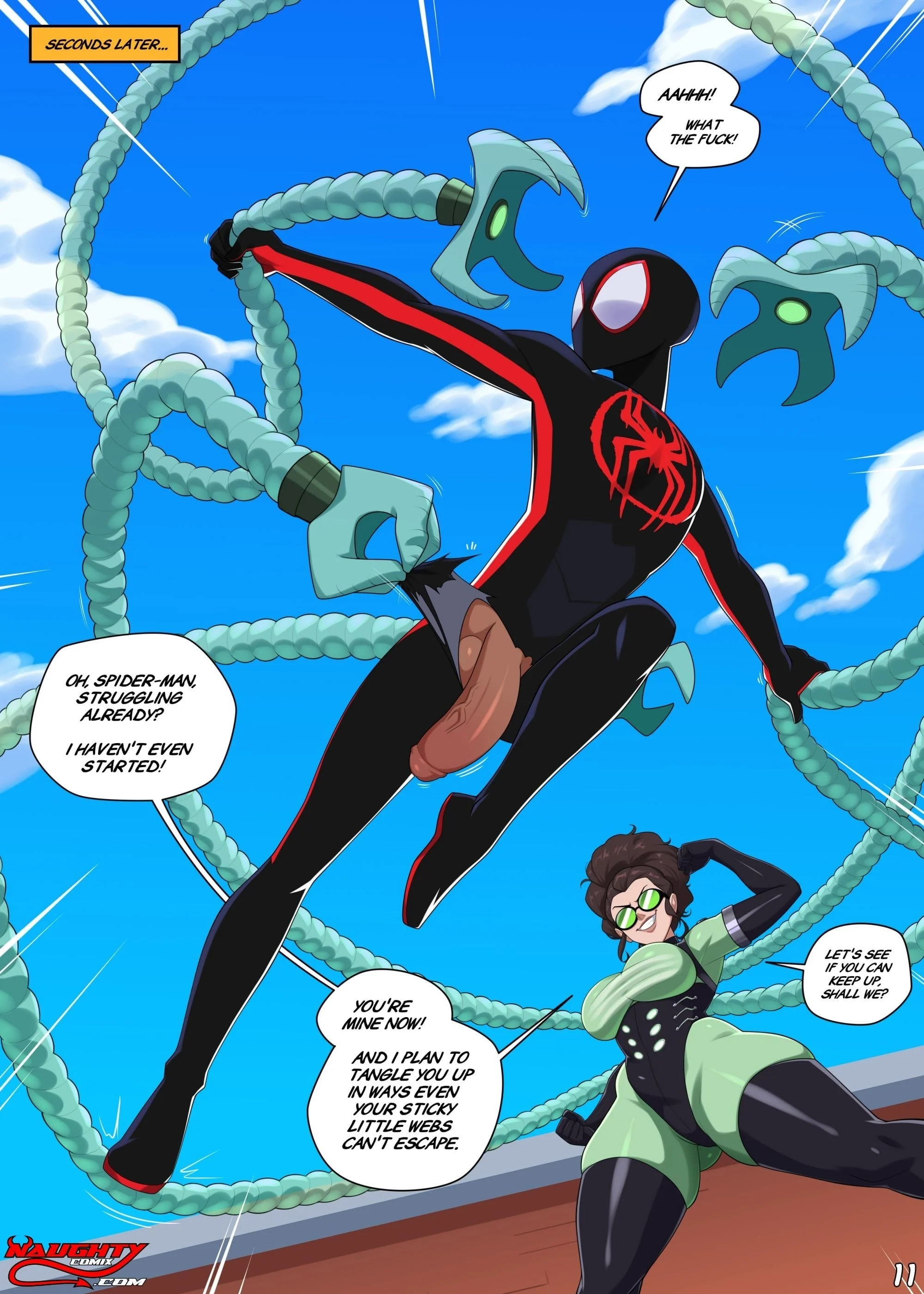 The Perverted Spider-Man (Spider-Man) [Parvad , NaughtyComix] - Chapter 1 — Page 11