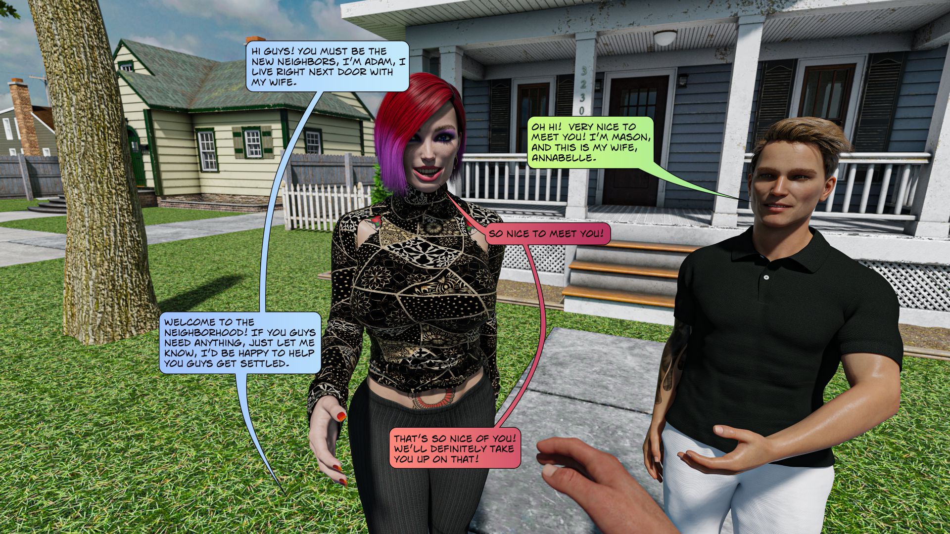 The New Neighbors [Antalore42] - Chapter 1 — Page 8