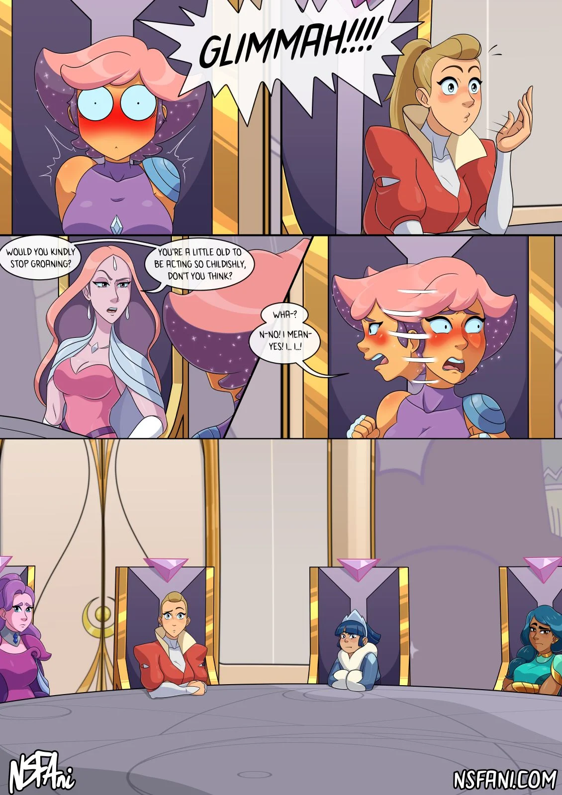 If You Were Less Boring Your Daughter Wouldn’t Be Pregnant (She-Ra And The Princesses Of Power) [NSFAni] - Chapter 1 — Page 14