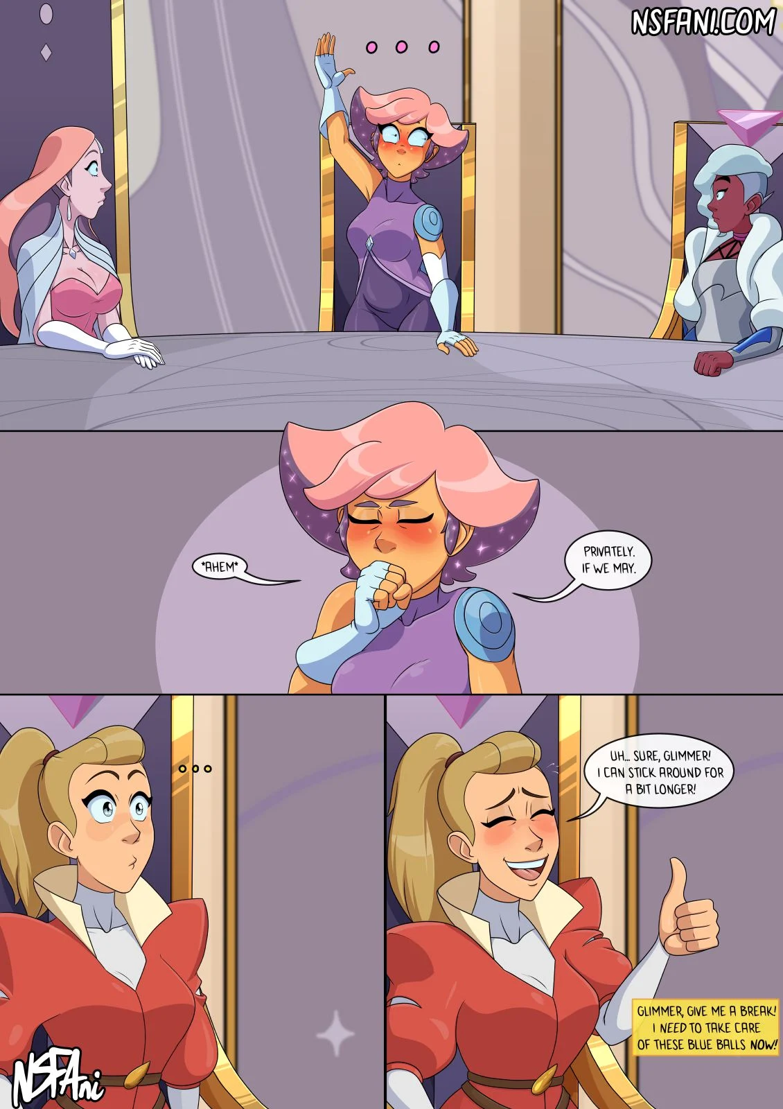 If You Were Less Boring Your Daughter Wouldn’t Be Pregnant (She-Ra And The Princesses Of Power) [NSFAni] - Chapter 1 — Page 19