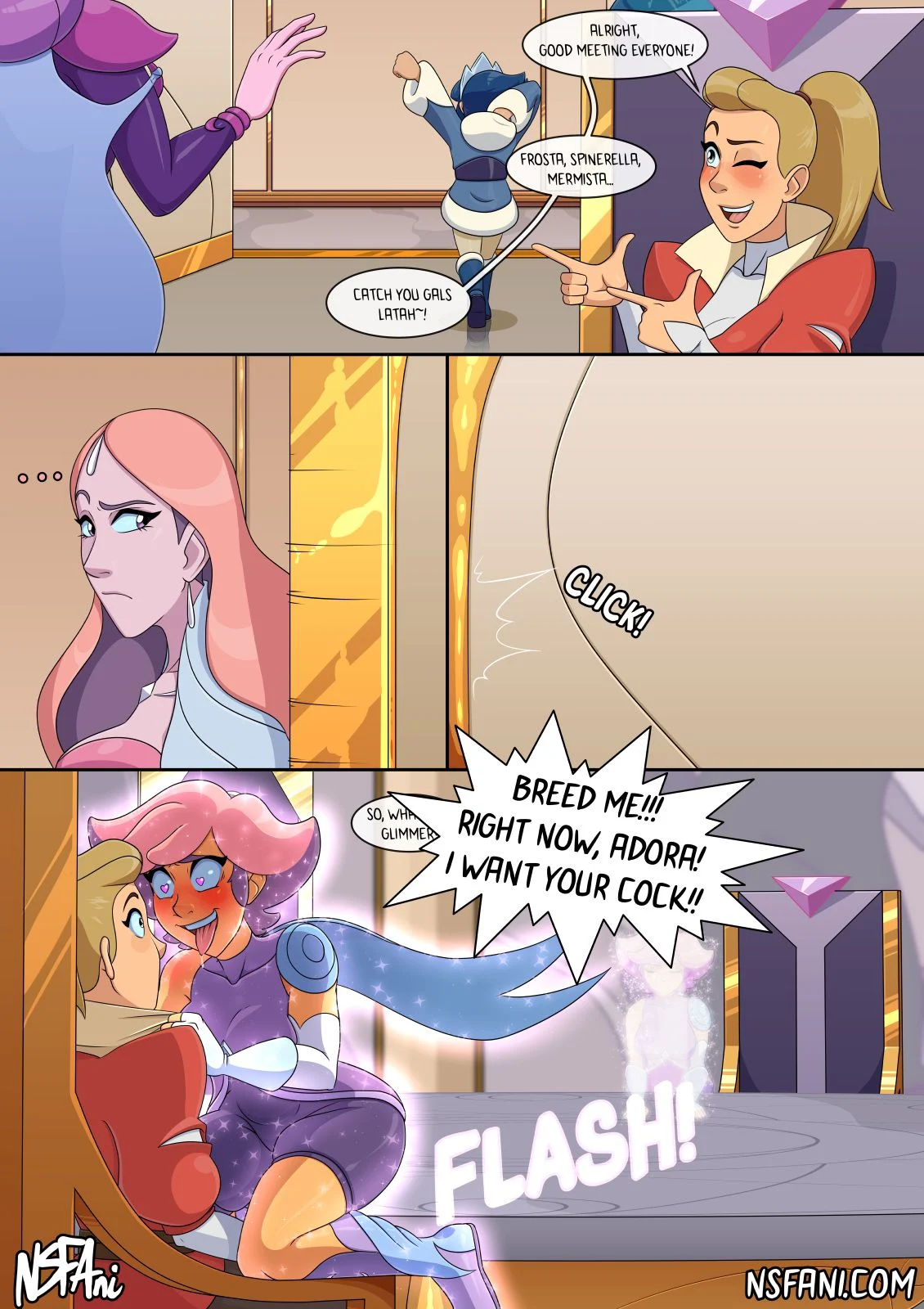 If You Were Less Boring Your Daughter Wouldn’t Be Pregnant (She-Ra And The Princesses Of Power) [NSFAni] - Chapter 1 — Page 20
