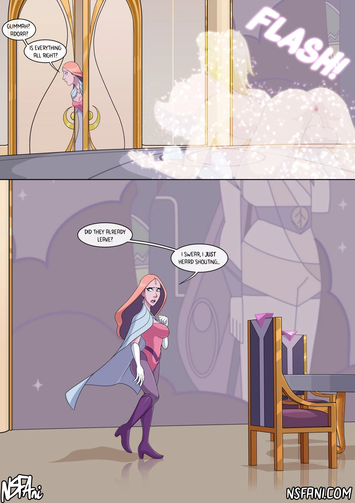 If You Were Less Boring Your Daughter Wouldn’t Be Pregnant (She-Ra And The Princesses Of Power) [NSFAni] - Chapter 1 — Page 32