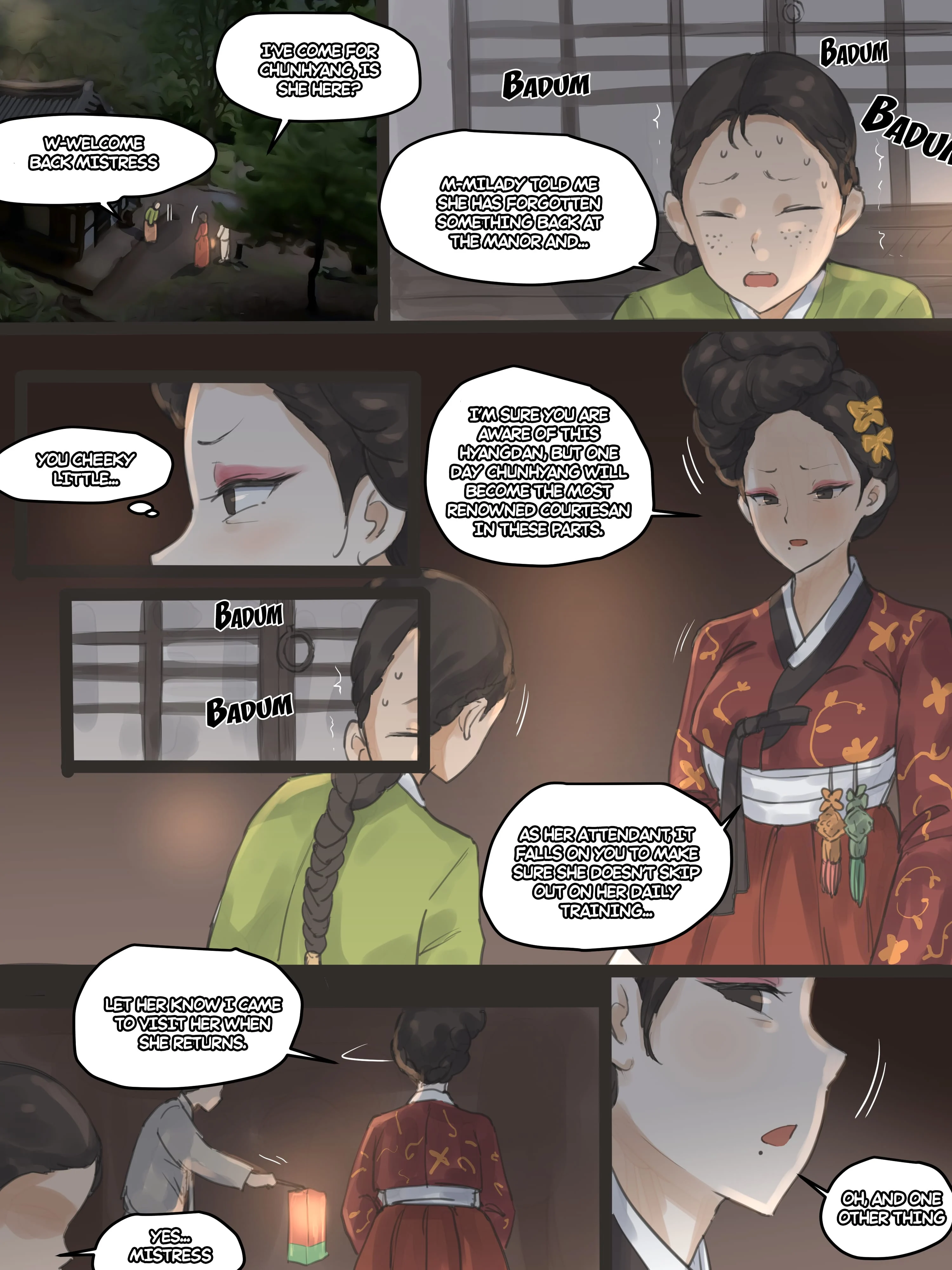 Spring Fragrance [laliberte] - Chapter 1 — Page 9