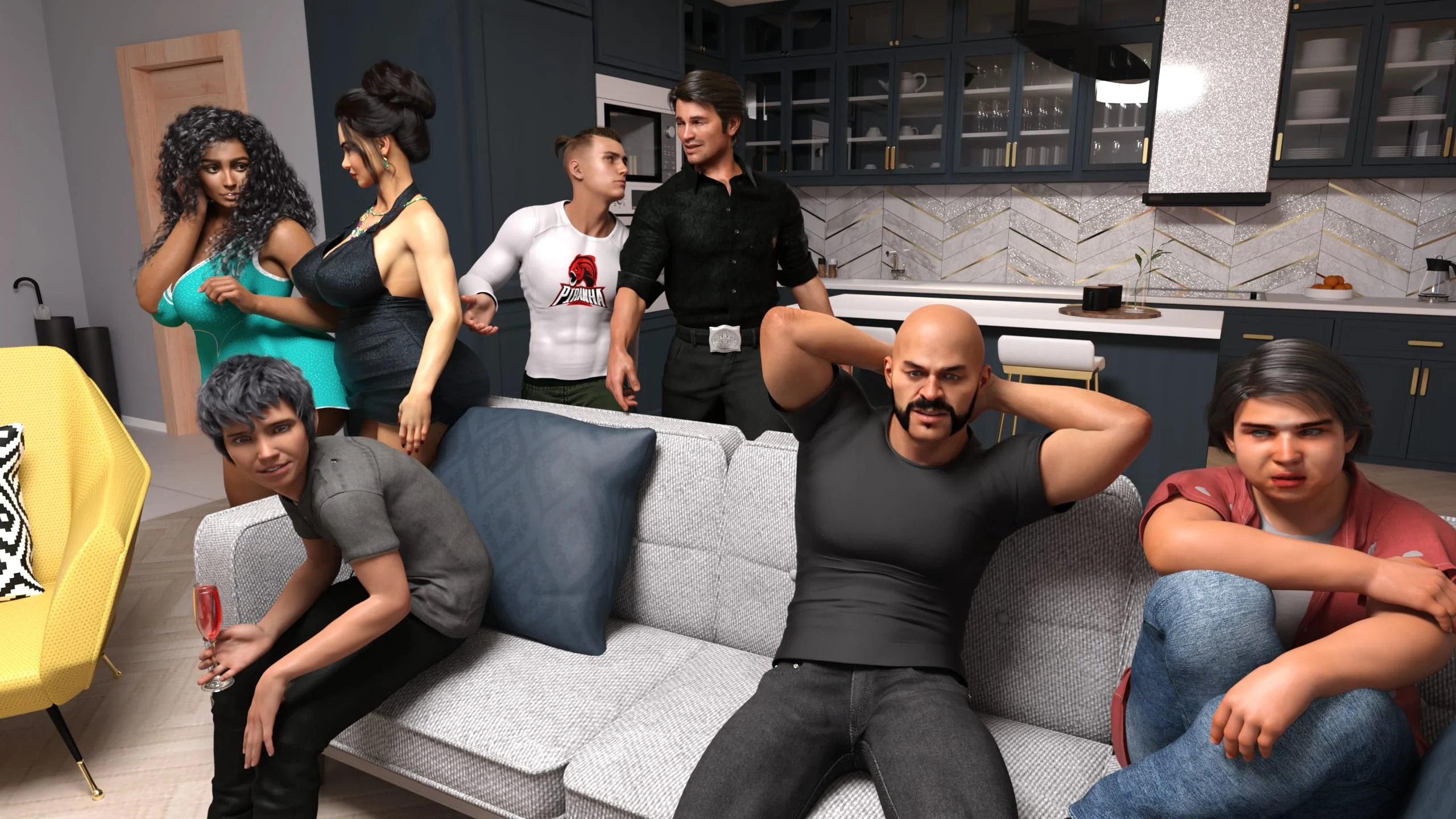 Latin Passion [Real-Deal 3D] - Chapter 5 — Page 57