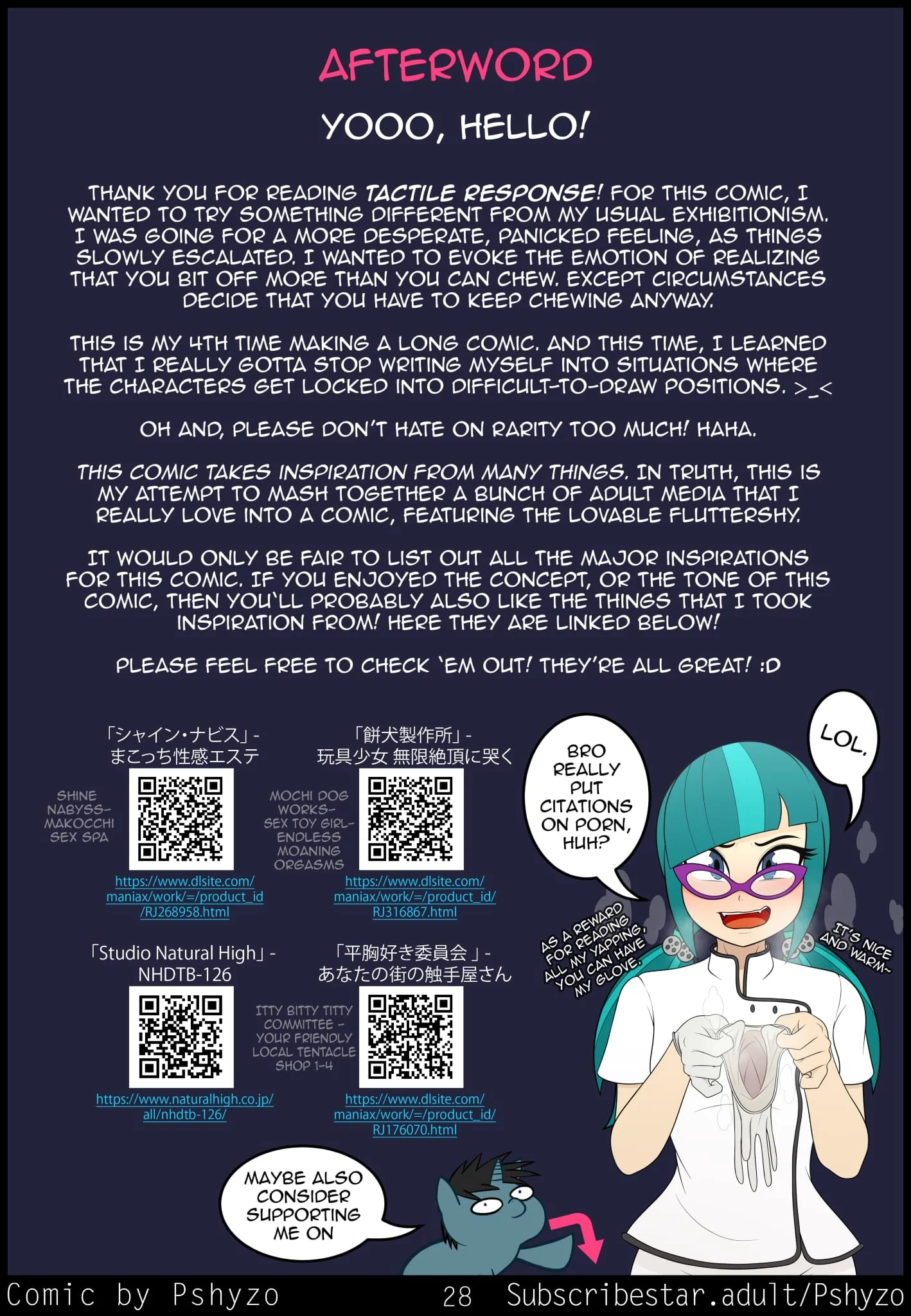 Tactile Response (My Little Pony – Equestria Girls) [Pshyzo] - Chapter 1 — Page 61