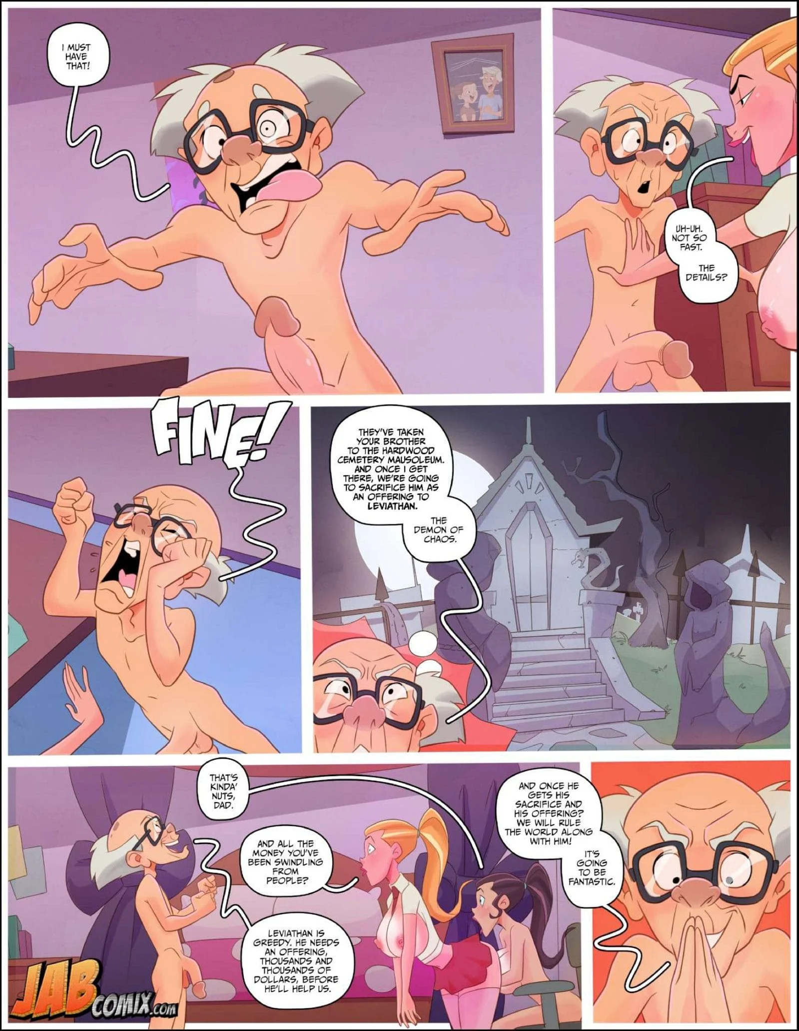 The Hardon Sibs [JABComix] - Chapter 5 — Page 18