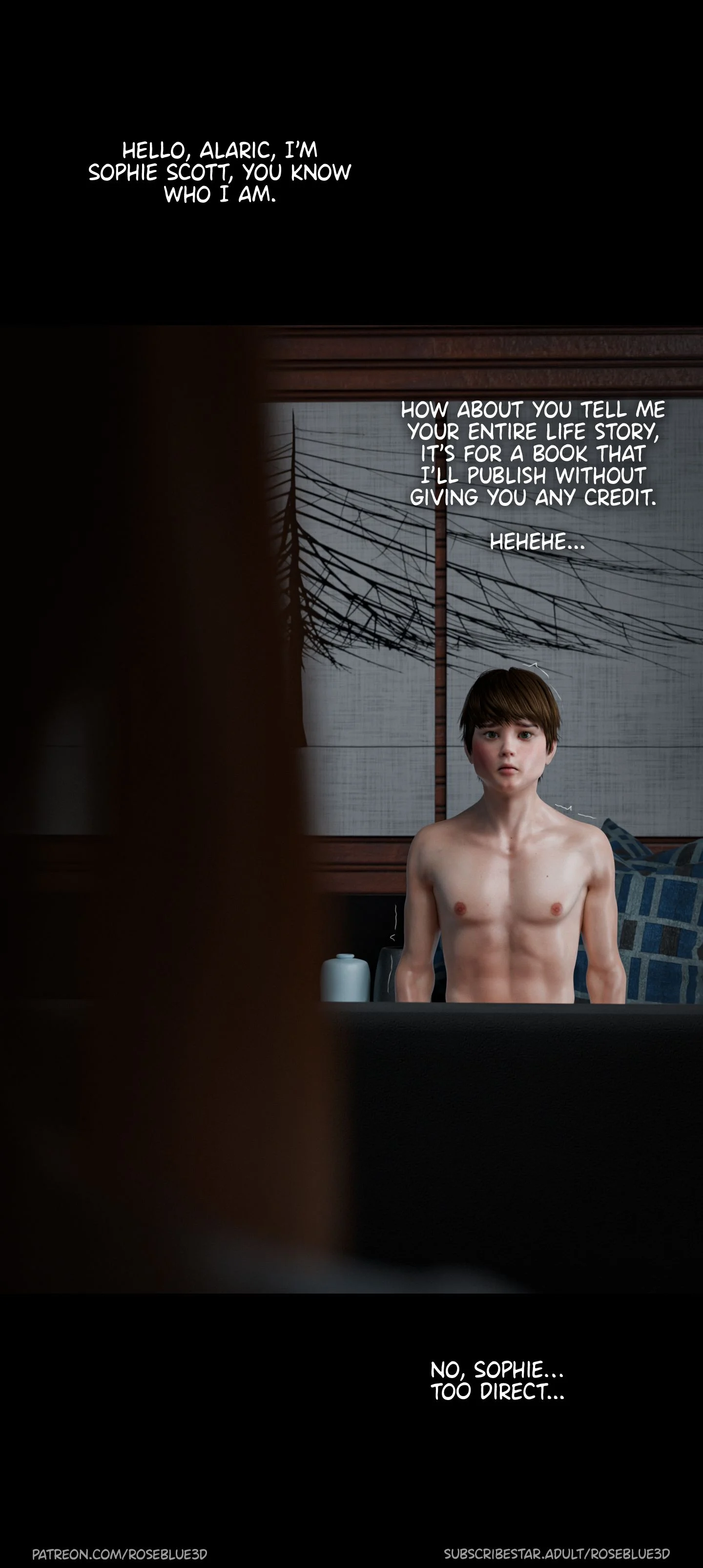 My Neighbor’s Widow [Rose Blue 3D] - Chapter 29 — Page 11