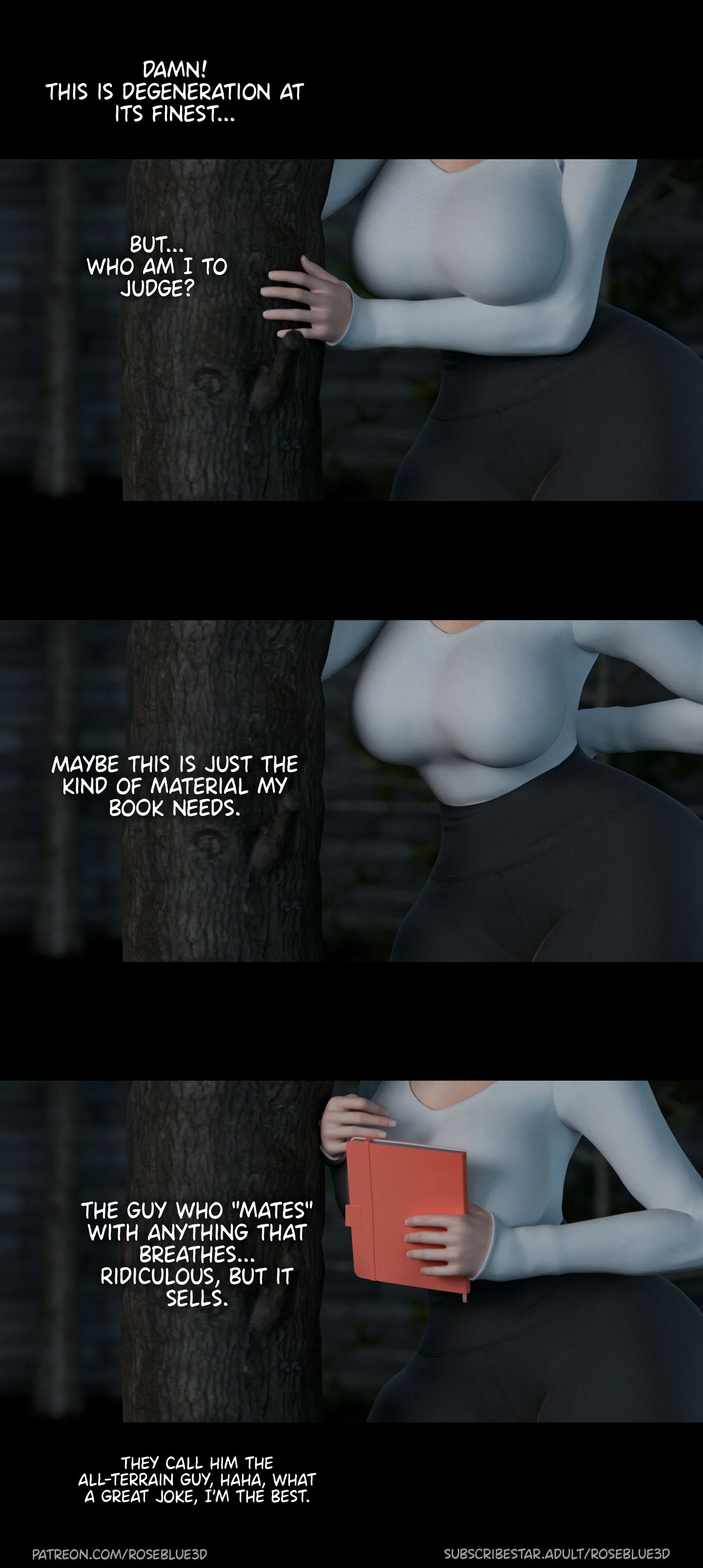 My Neighbor’s Widow [Rose Blue 3D] - Chapter 29 — Page 33