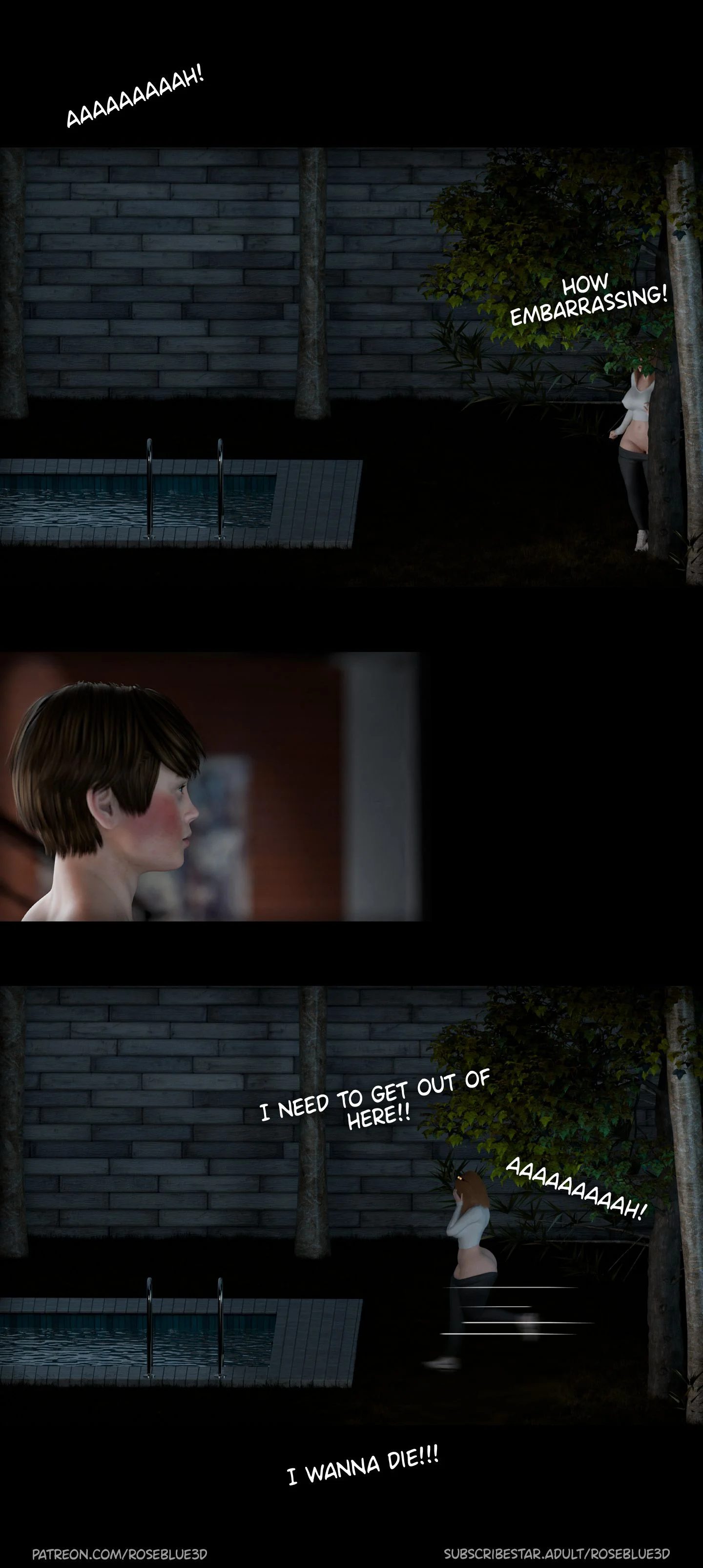 My Neighbor’s Widow [Rose Blue 3D] - Chapter 29 — Page 87