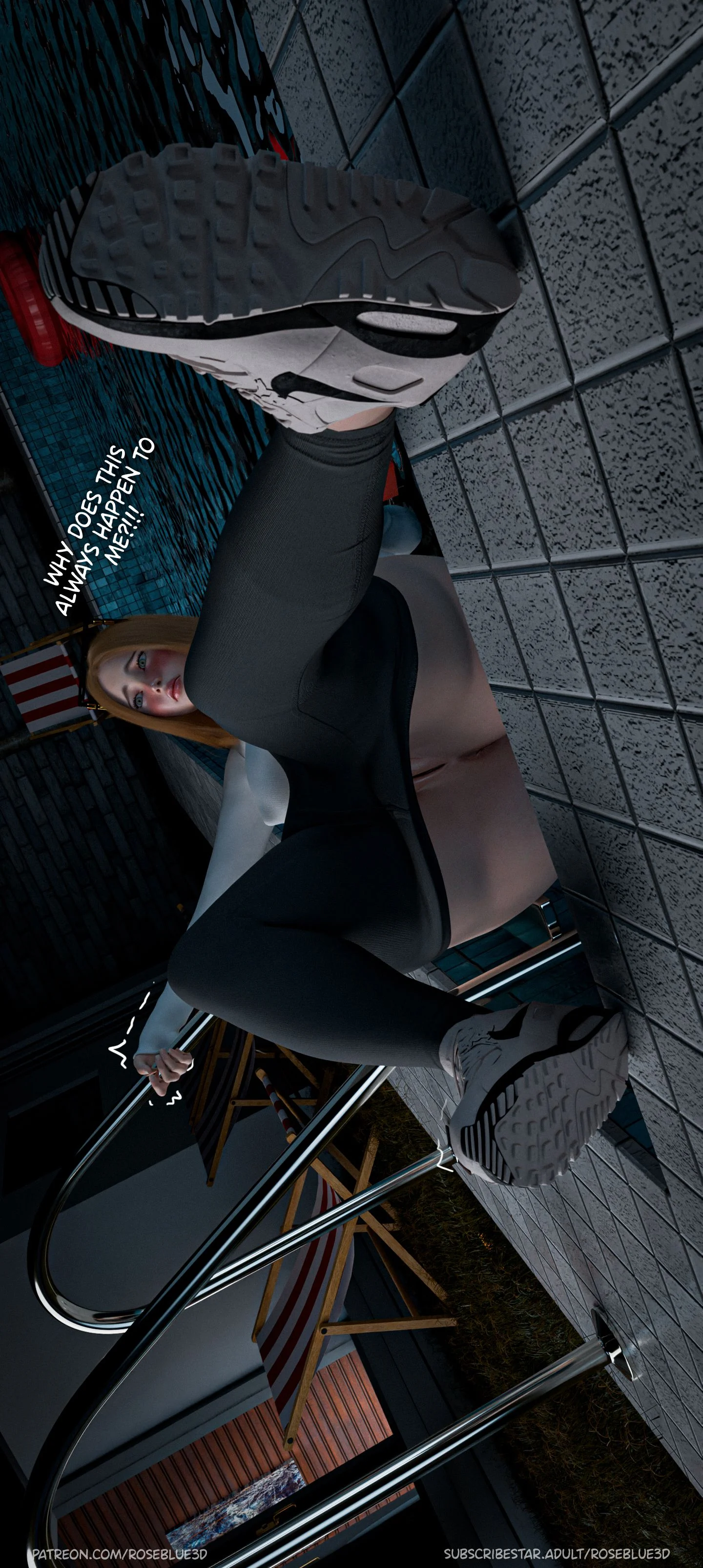 My Neighbor’s Widow [Rose Blue 3D] - Chapter 29 — Page 94