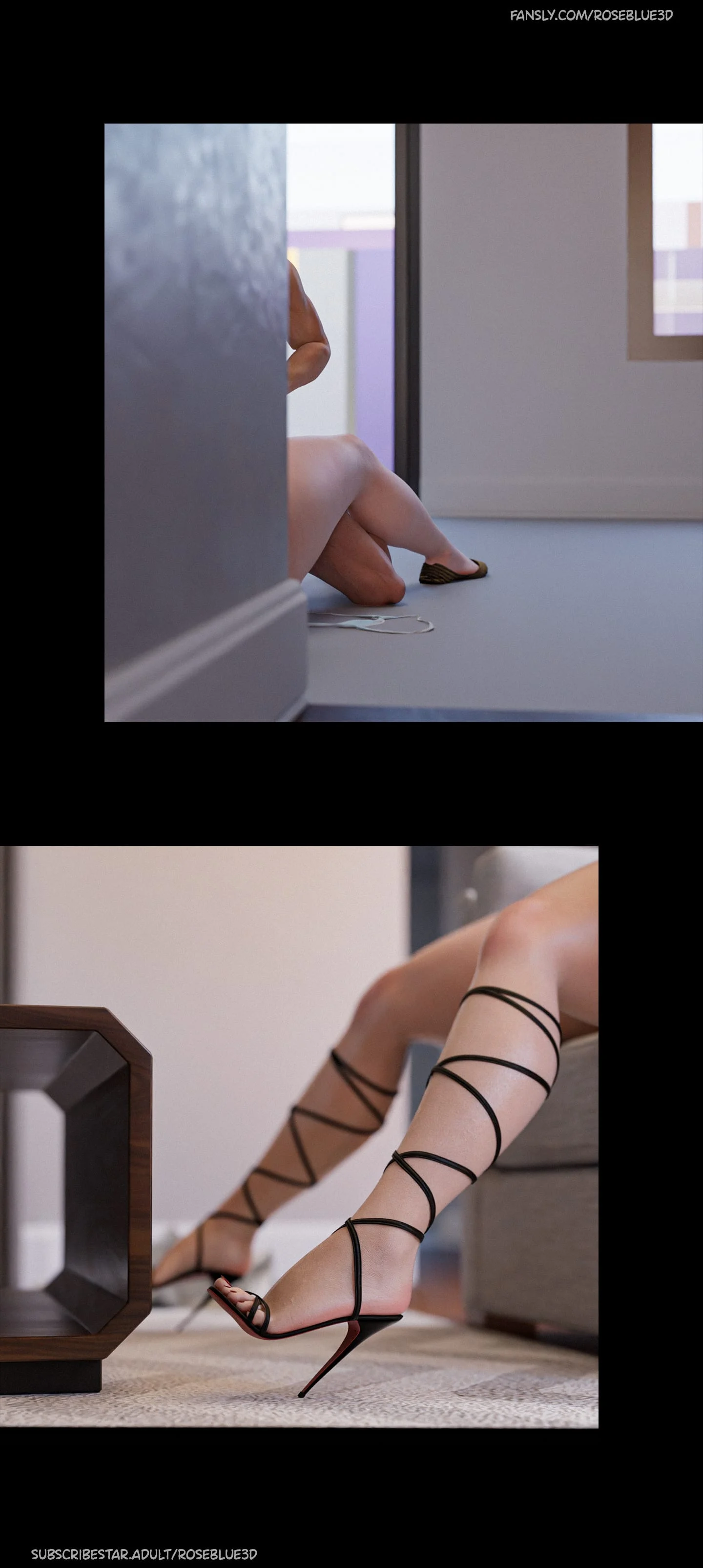 My Neighbor’s Widow [Rose Blue 3D] - Chapter 43 — Page 8