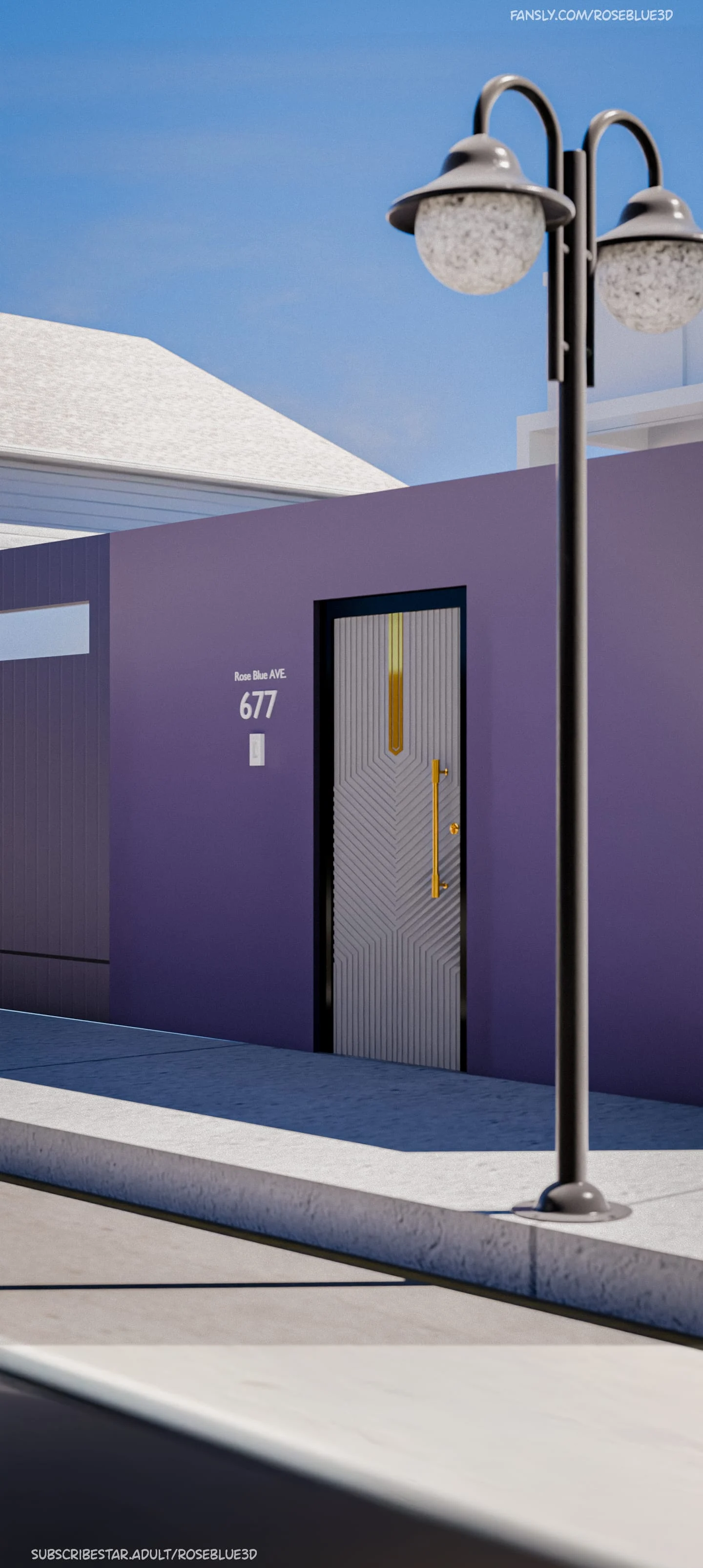 My Neighbor’s Widow [Rose Blue 3D] - Chapter 43 — Page 92