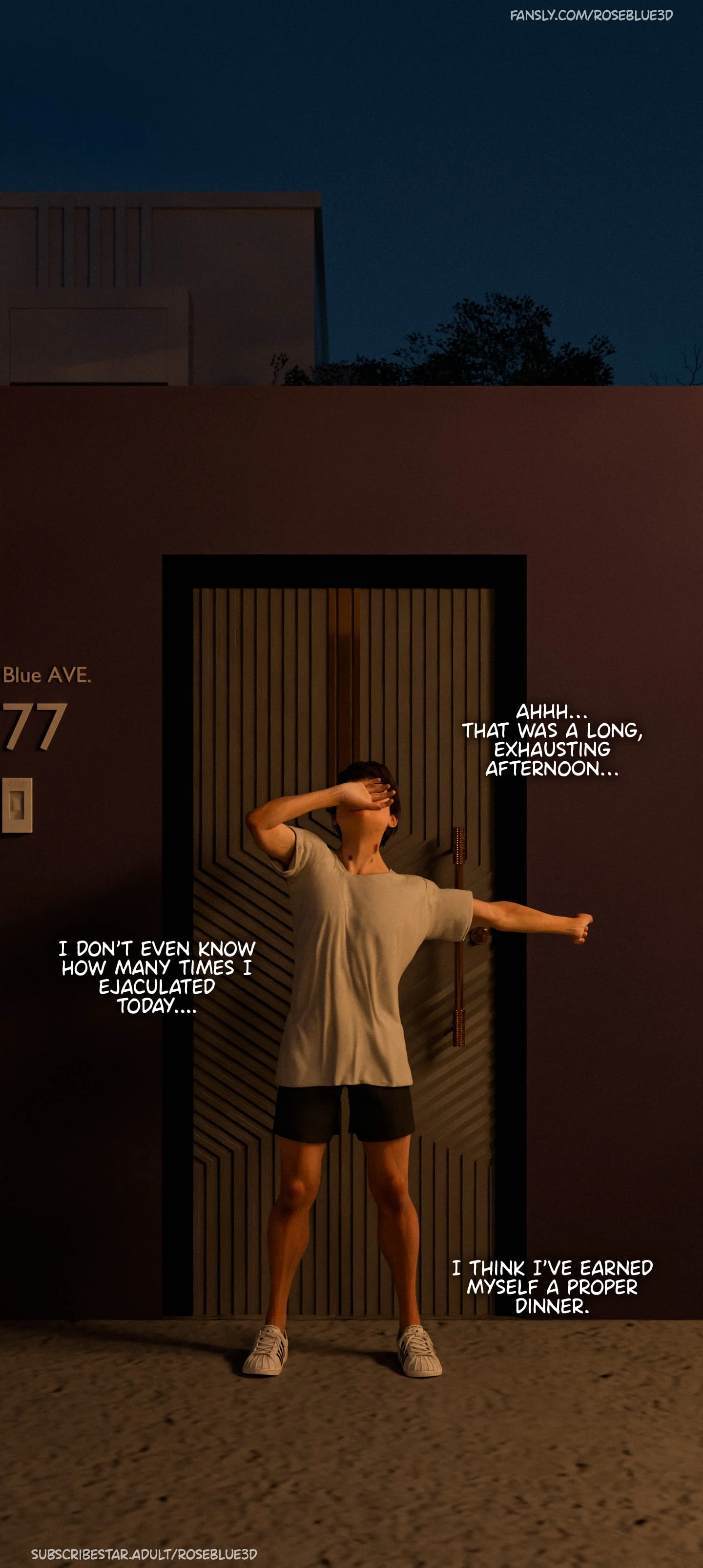 My Neighbor’s Widow [Rose Blue 3D] - Chapter 43 — Page 95