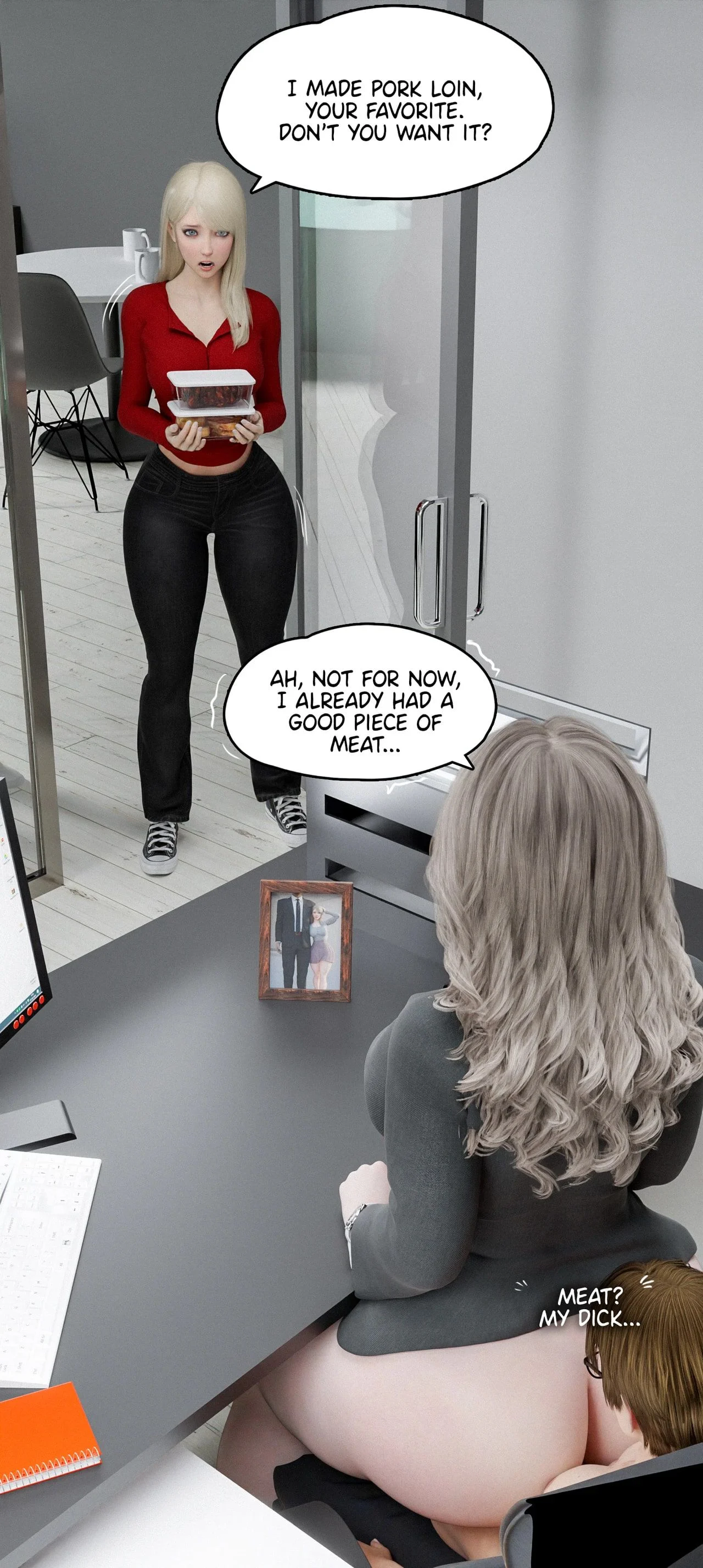 My Neighbor’s Widow [Rose Blue 3D] - Chapter 18 — Page 27