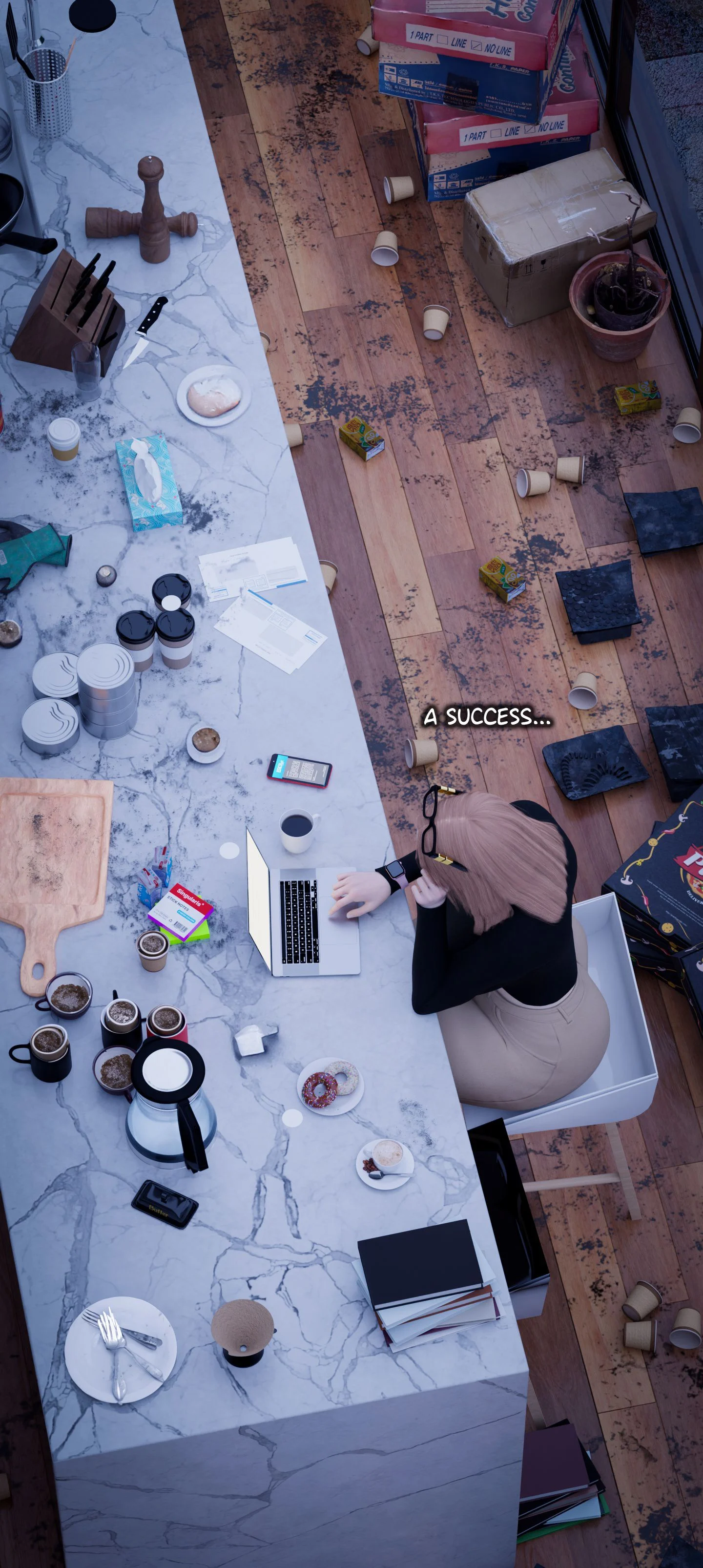 My Neighbor’s Widow [Rose Blue 3D] - Chapter 14 — Page 8