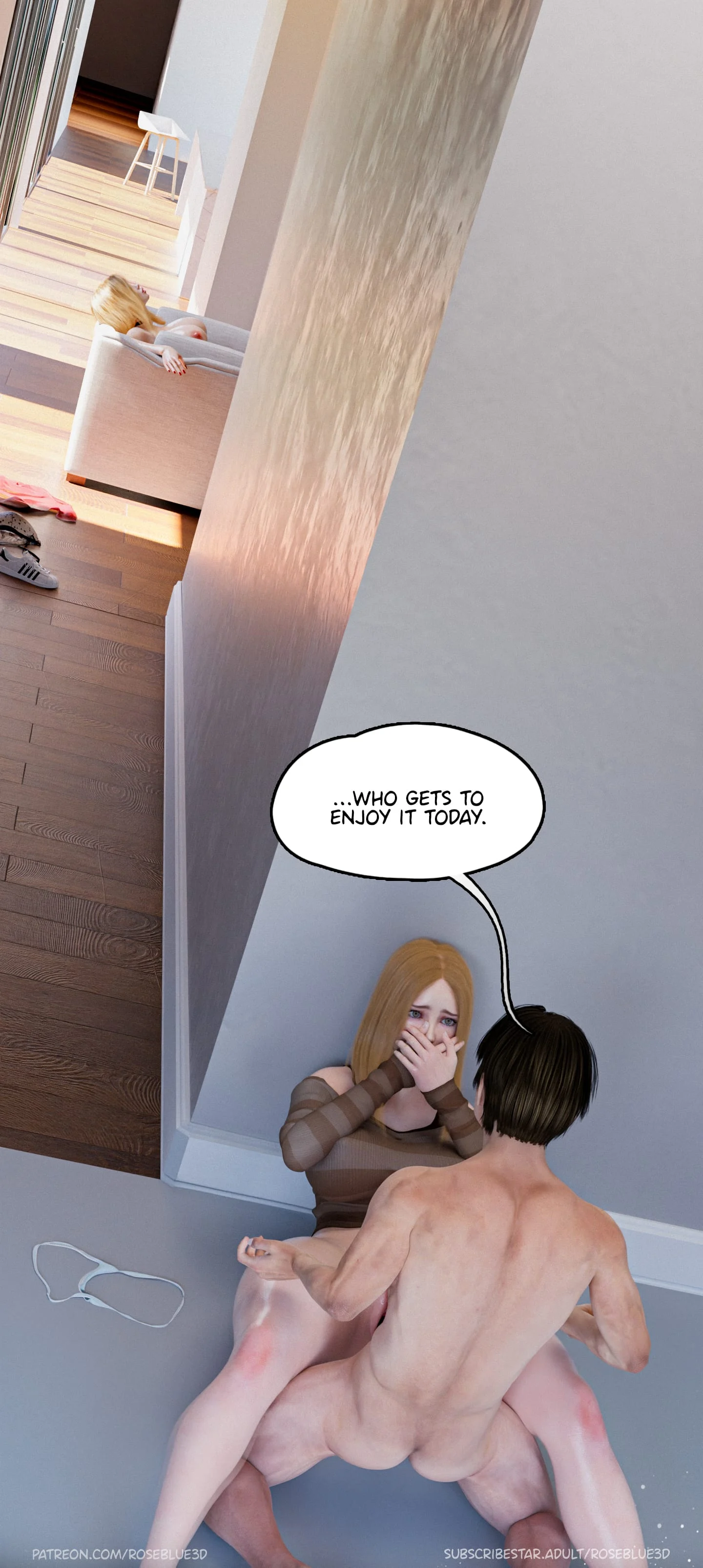 My Neighbor’s Widow [Rose Blue 3D] - Chapter 42 — Page 94