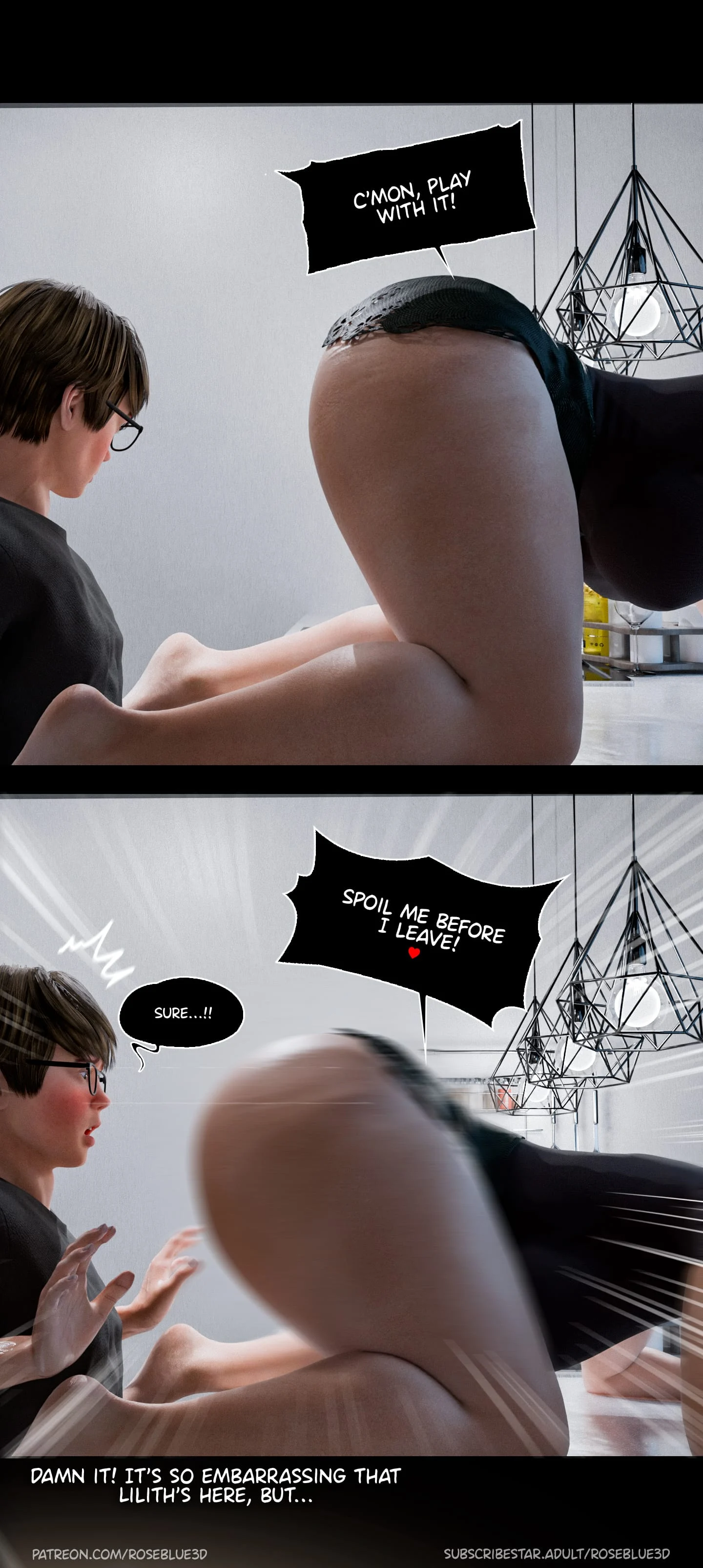 My Neighbor’s Widow [Rose Blue 3D] - Chapter 36 — Page 20