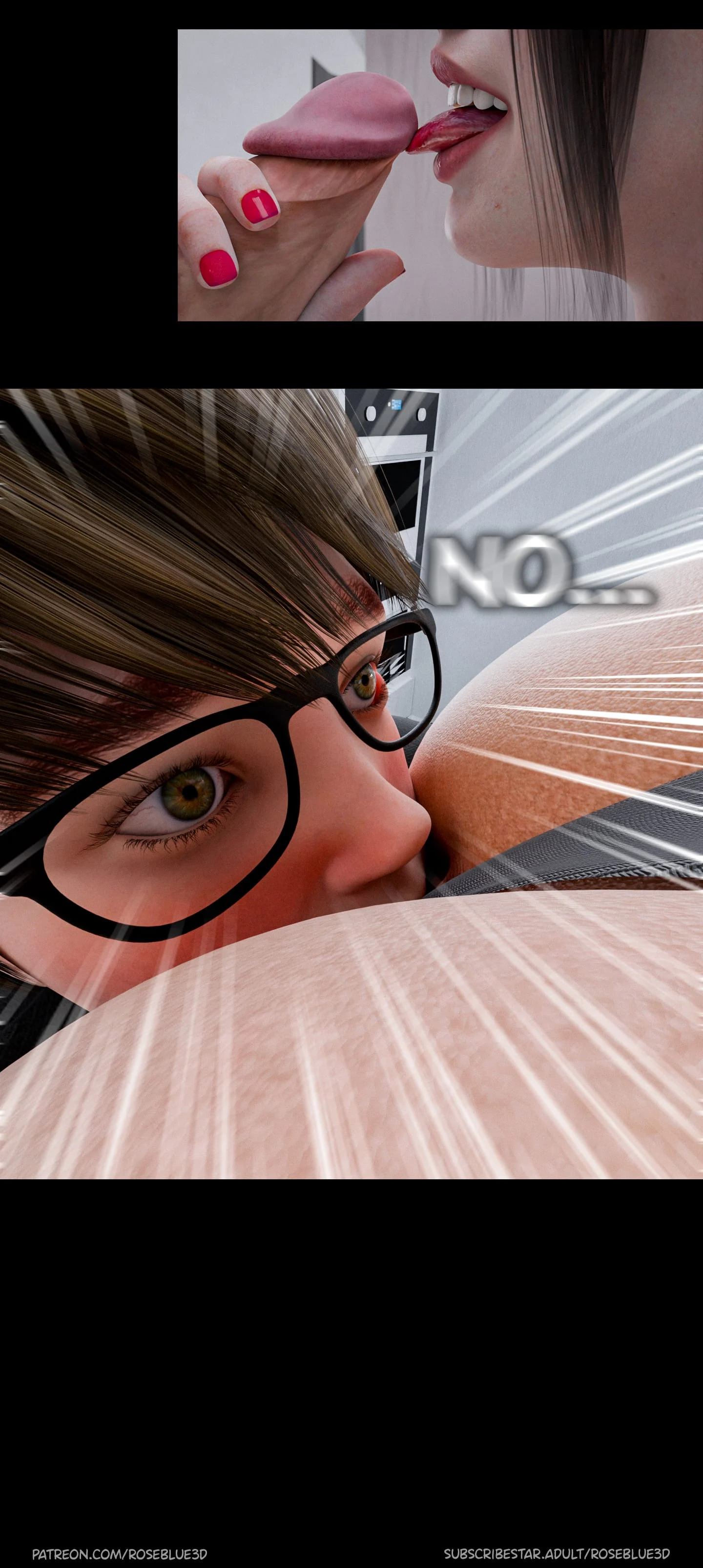 My Neighbor’s Widow [Rose Blue 3D] - Chapter 36 — Page 31