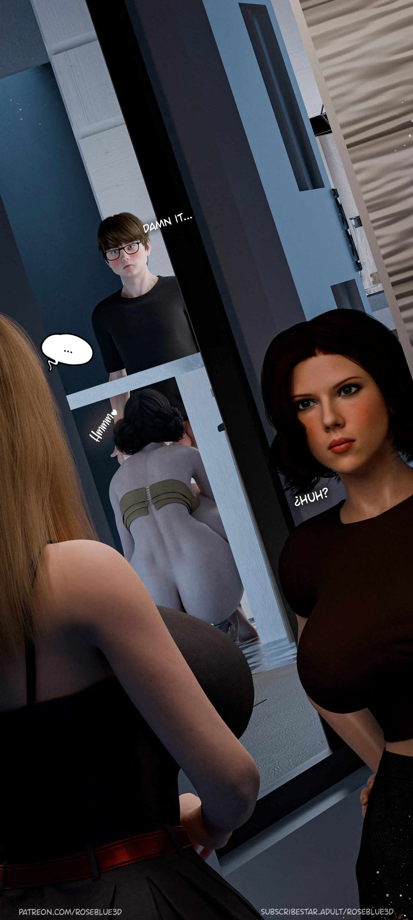 My Neighbor’s Widow [Rose Blue 3D] - Chapter 36 — Page 82