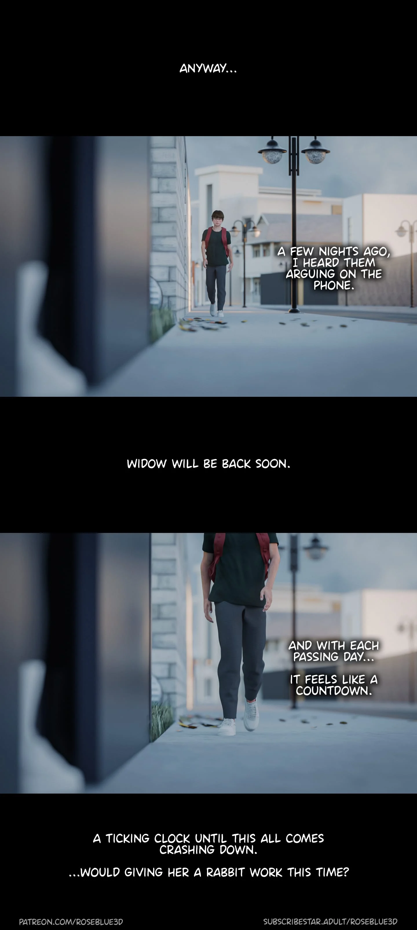 My Neighbor’s Widow [Rose Blue 3D] - Chapter 40 — Page 32