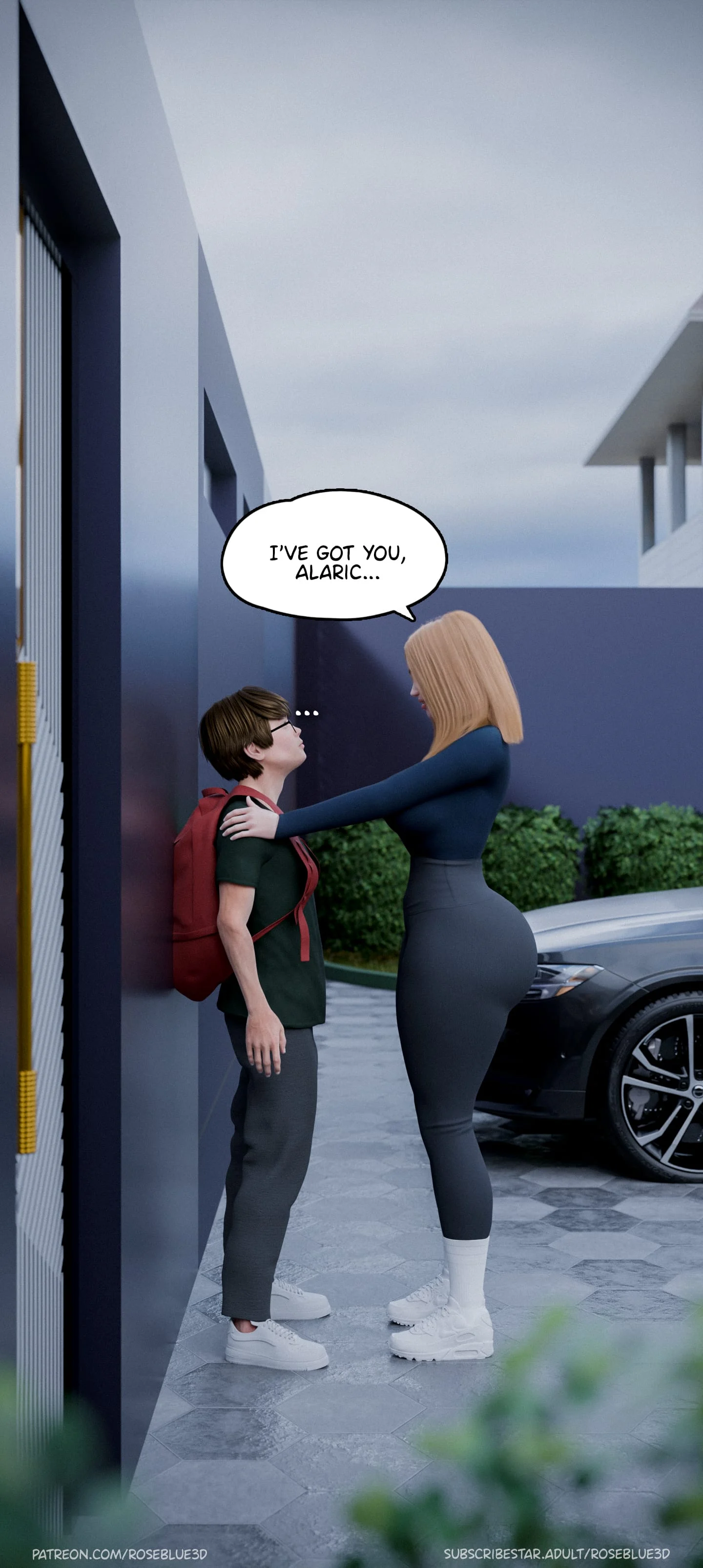 My Neighbor’s Widow [Rose Blue 3D] - Chapter 40 — Page 36