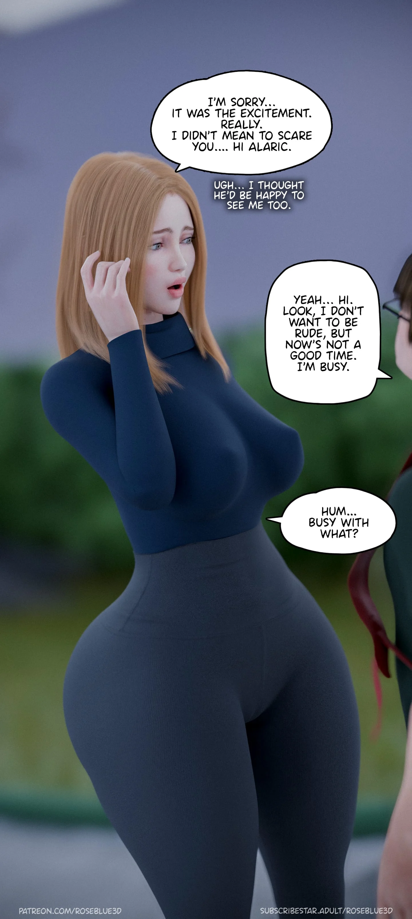 My Neighbor’s Widow [Rose Blue 3D] - Chapter 40 — Page 39
