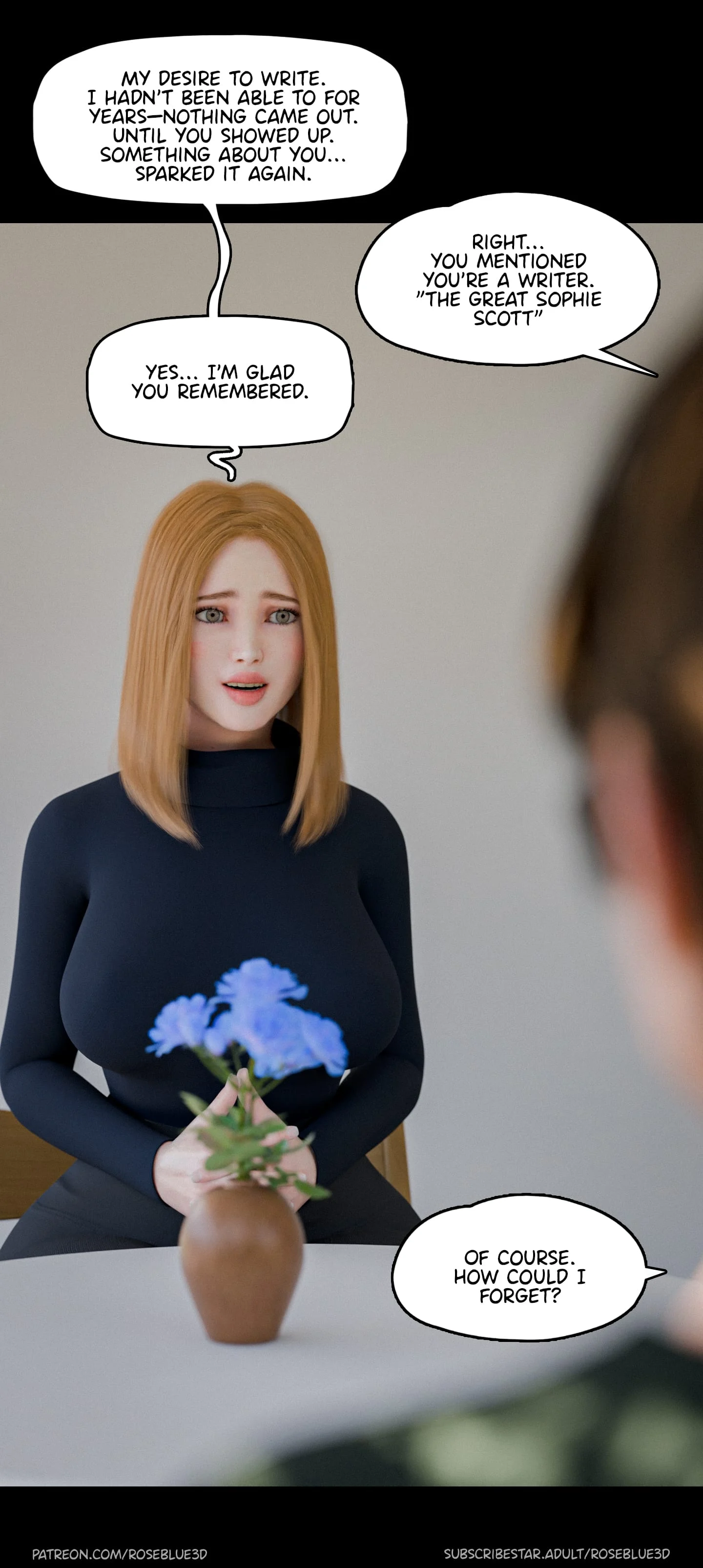 My Neighbor’s Widow [Rose Blue 3D] - Chapter 40 — Page 50