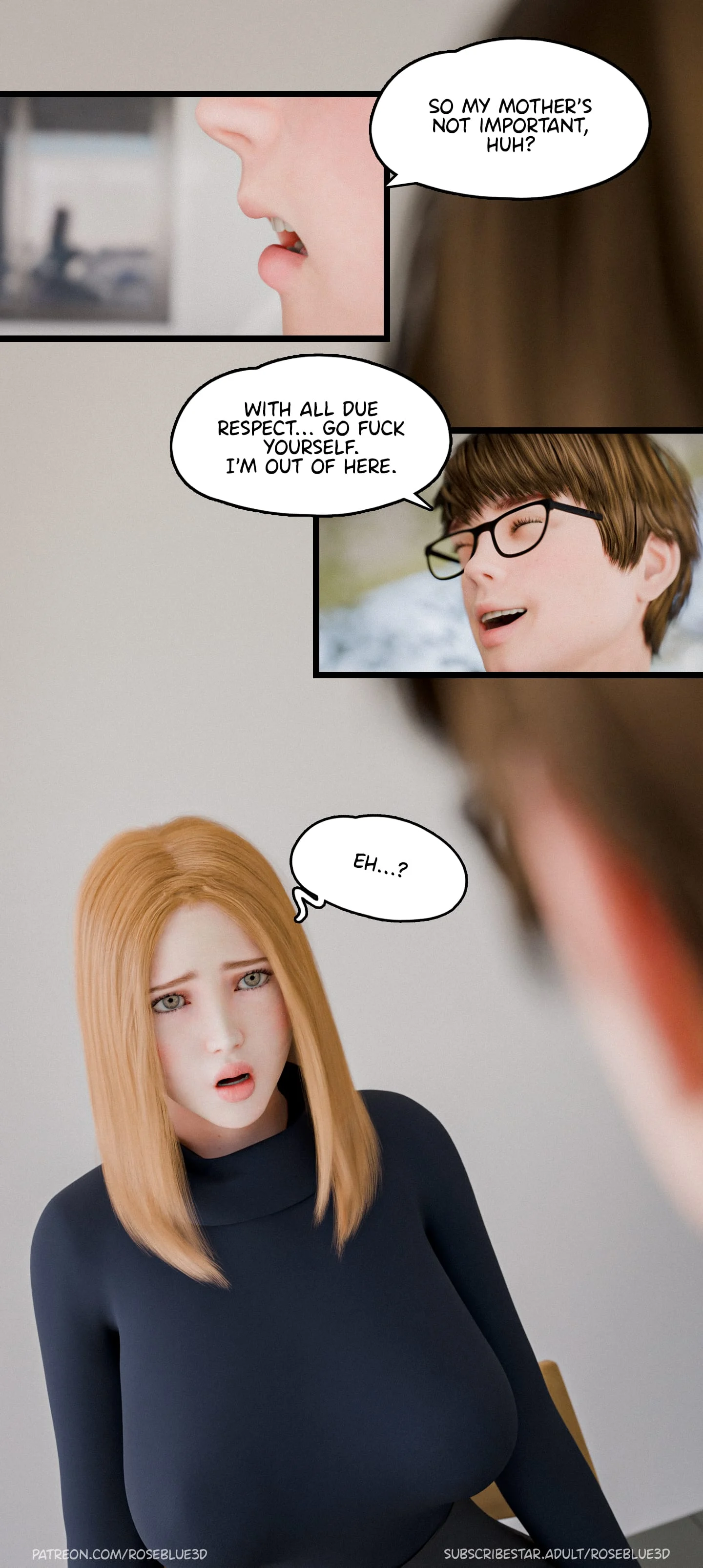 My Neighbor’s Widow [Rose Blue 3D] - Chapter 40 — Page 64