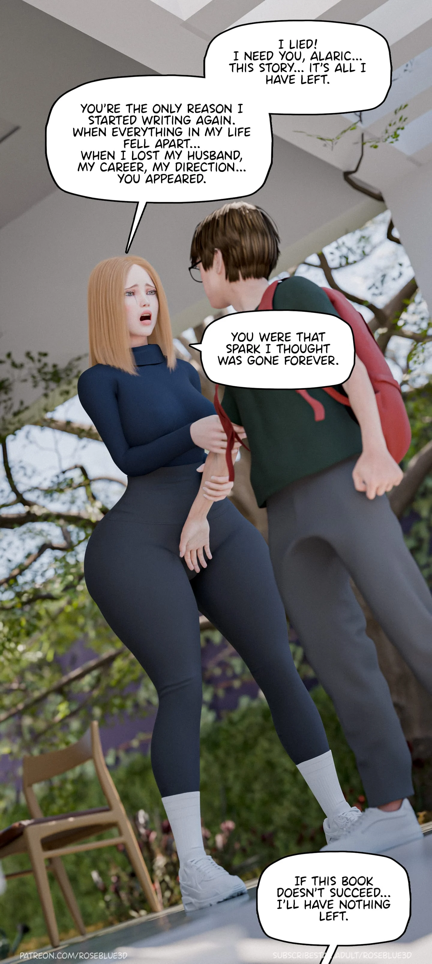 My Neighbor’s Widow [Rose Blue 3D] - Chapter 40 — Page 66