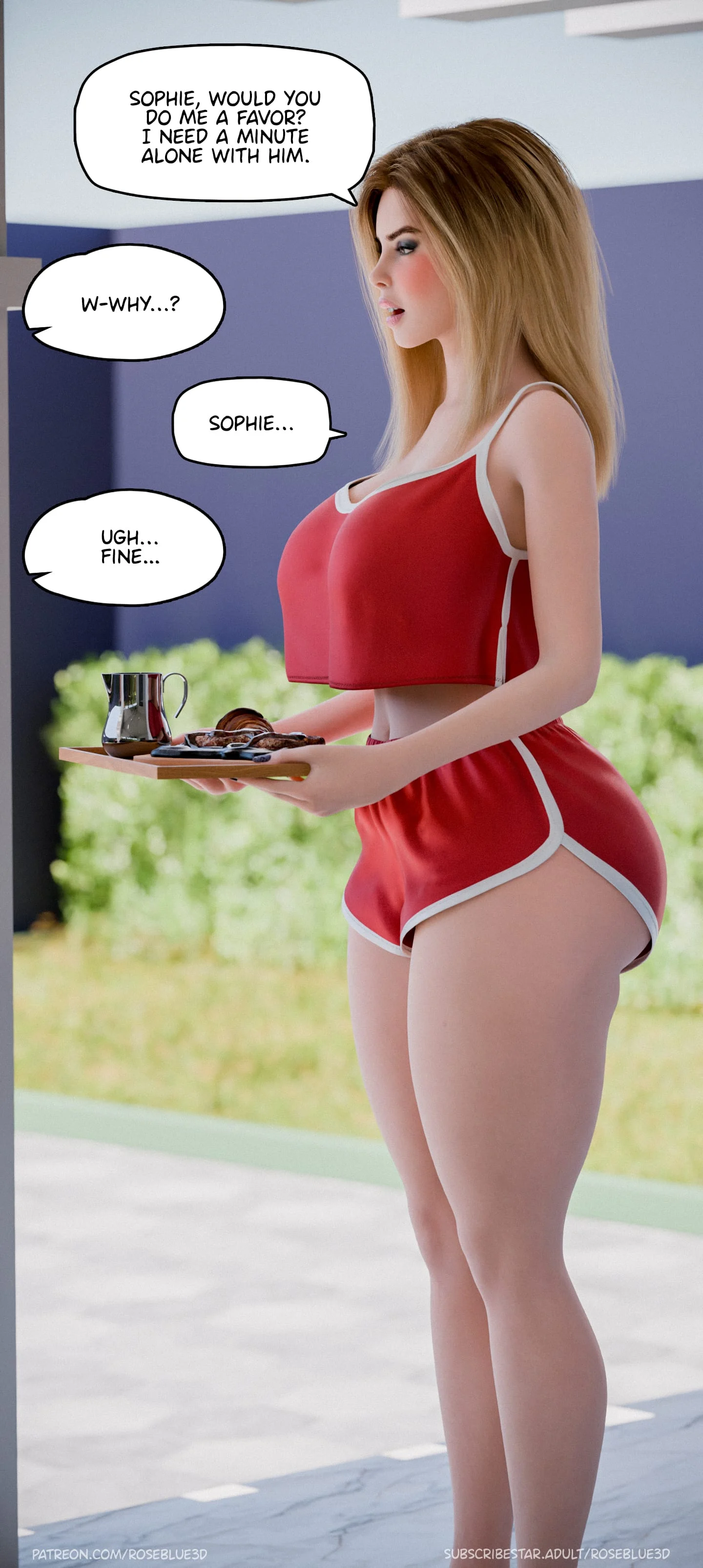 My Neighbor’s Widow [Rose Blue 3D] - Chapter 40 — Page 71