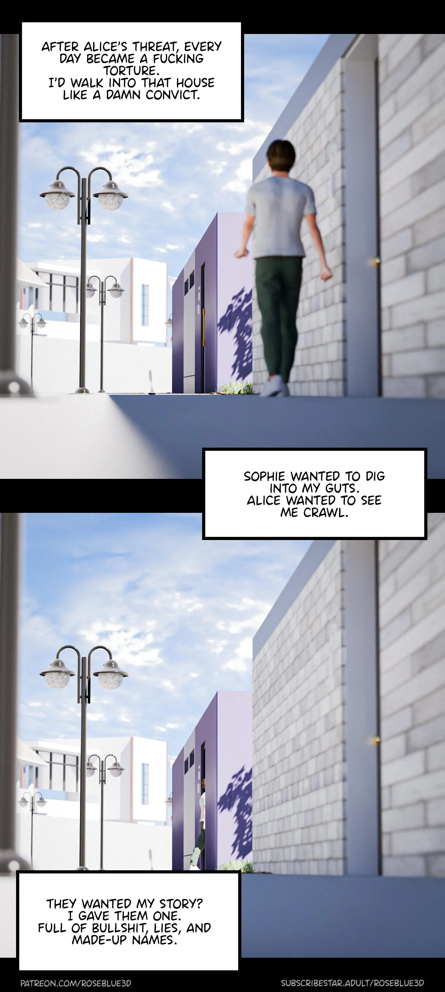 My Neighbor’s Widow [Rose Blue 3D] - Chapter 40 — Page 81
