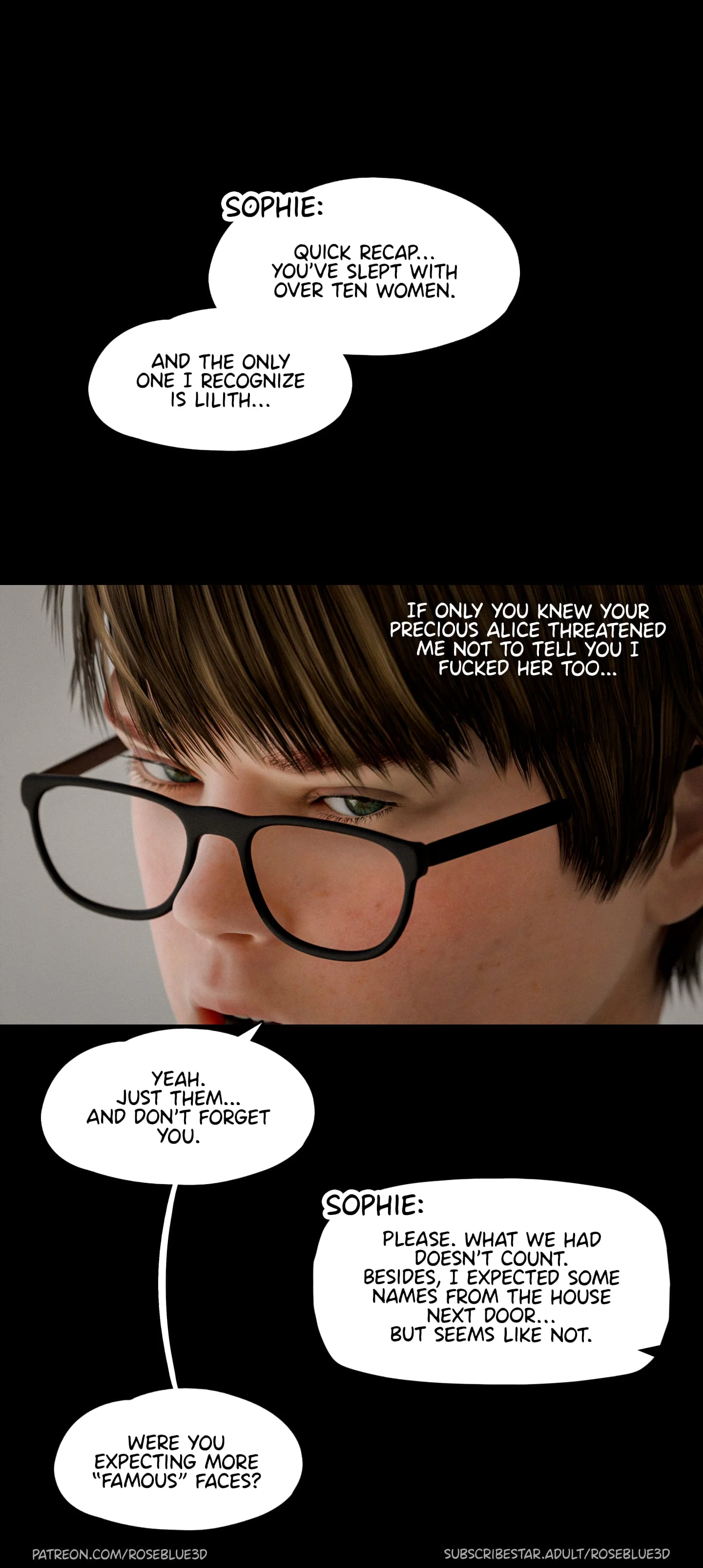 My Neighbor’s Widow [Rose Blue 3D] - Chapter 40 — Page 86