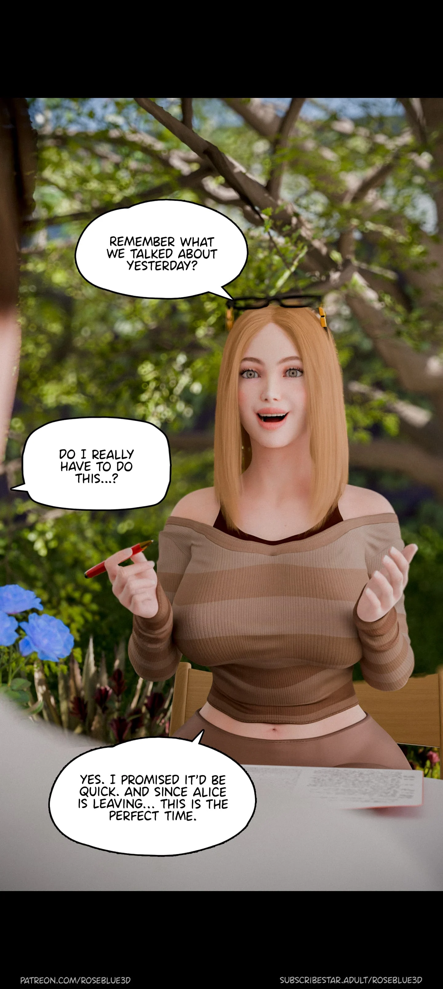 My Neighbor’s Widow [Rose Blue 3D] - Chapter 40 — Page 88