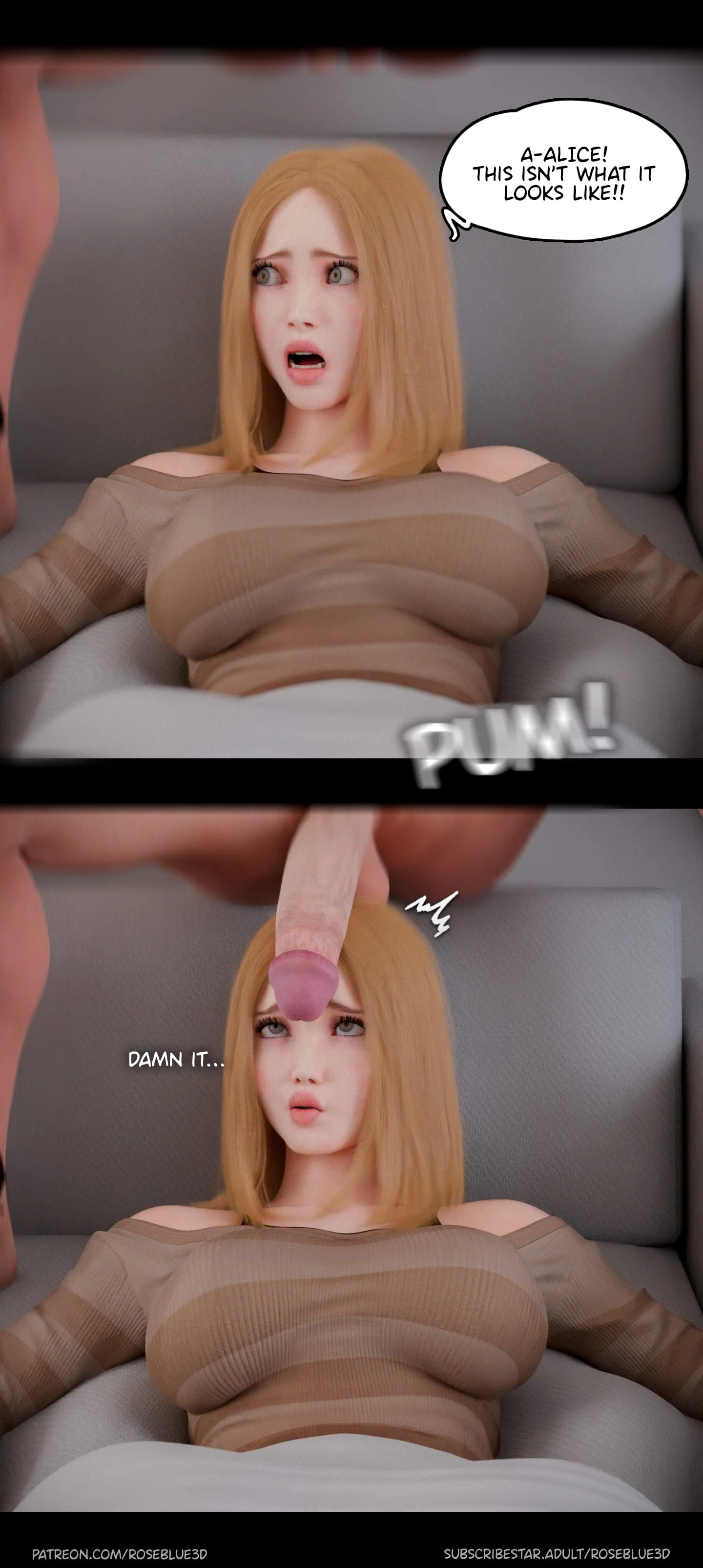 My Neighbor’s Widow [Rose Blue 3D] - Chapter 40 — Page 98