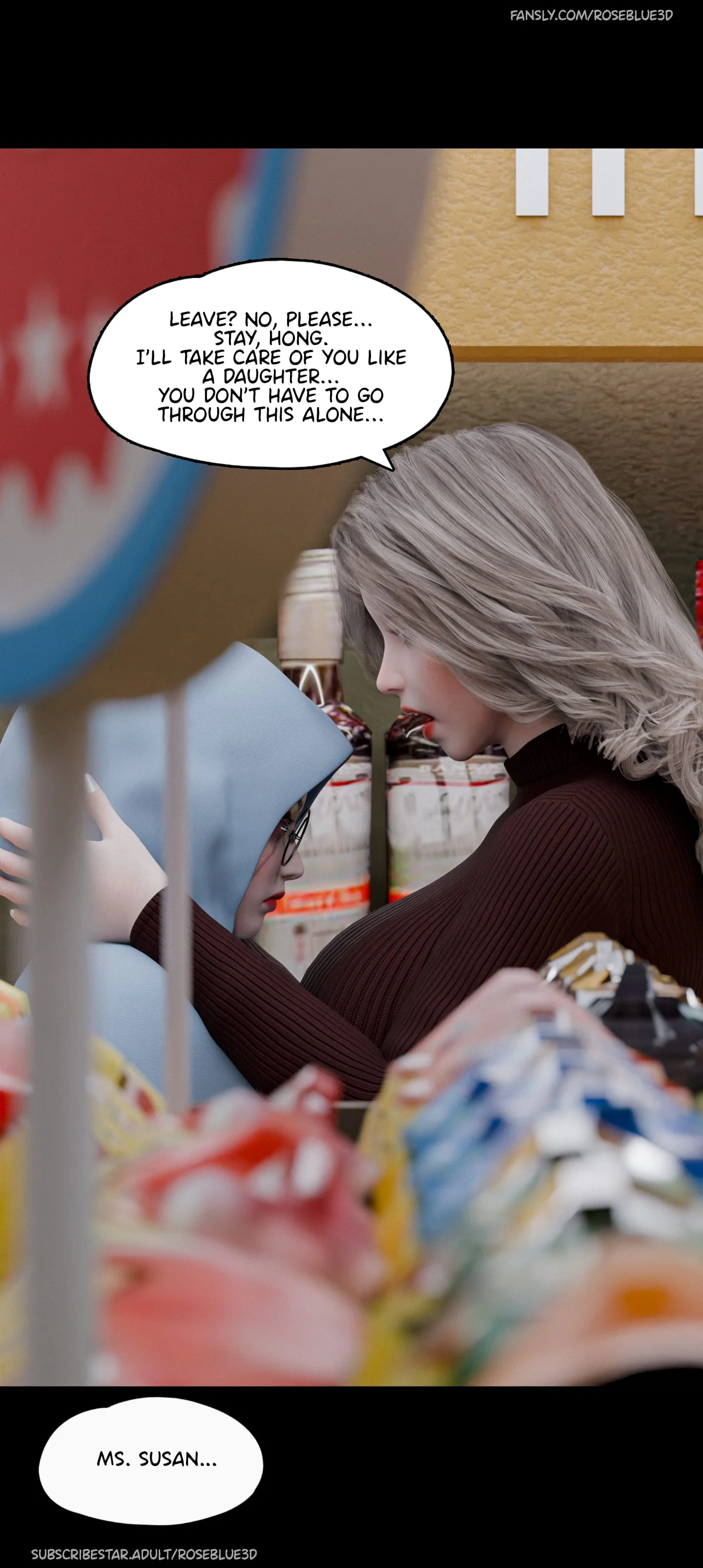 My Neighbor’s Widow [Rose Blue 3D] - Chapter 44 — Page 15