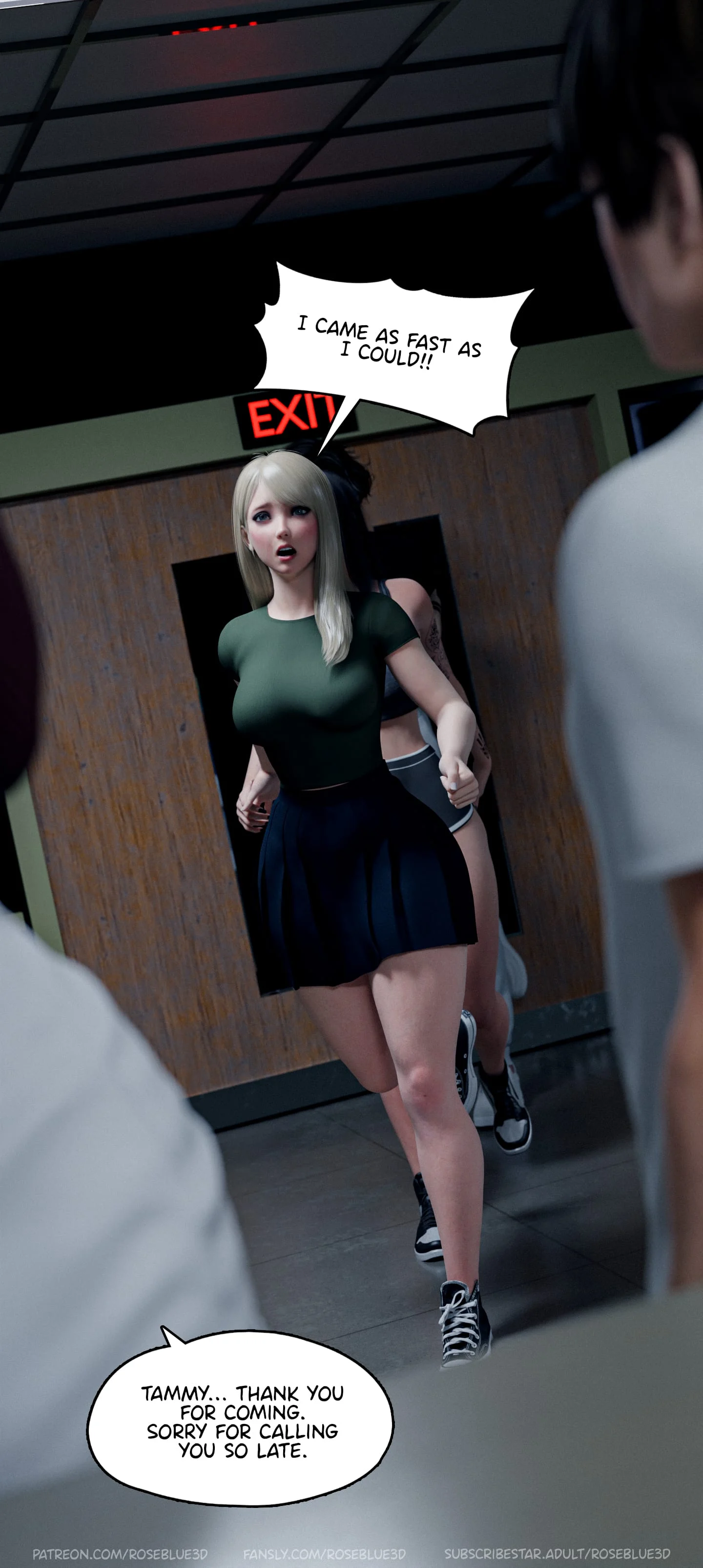 My Neighbor’s Widow [Rose Blue 3D] - Chapter 44 — Page 38