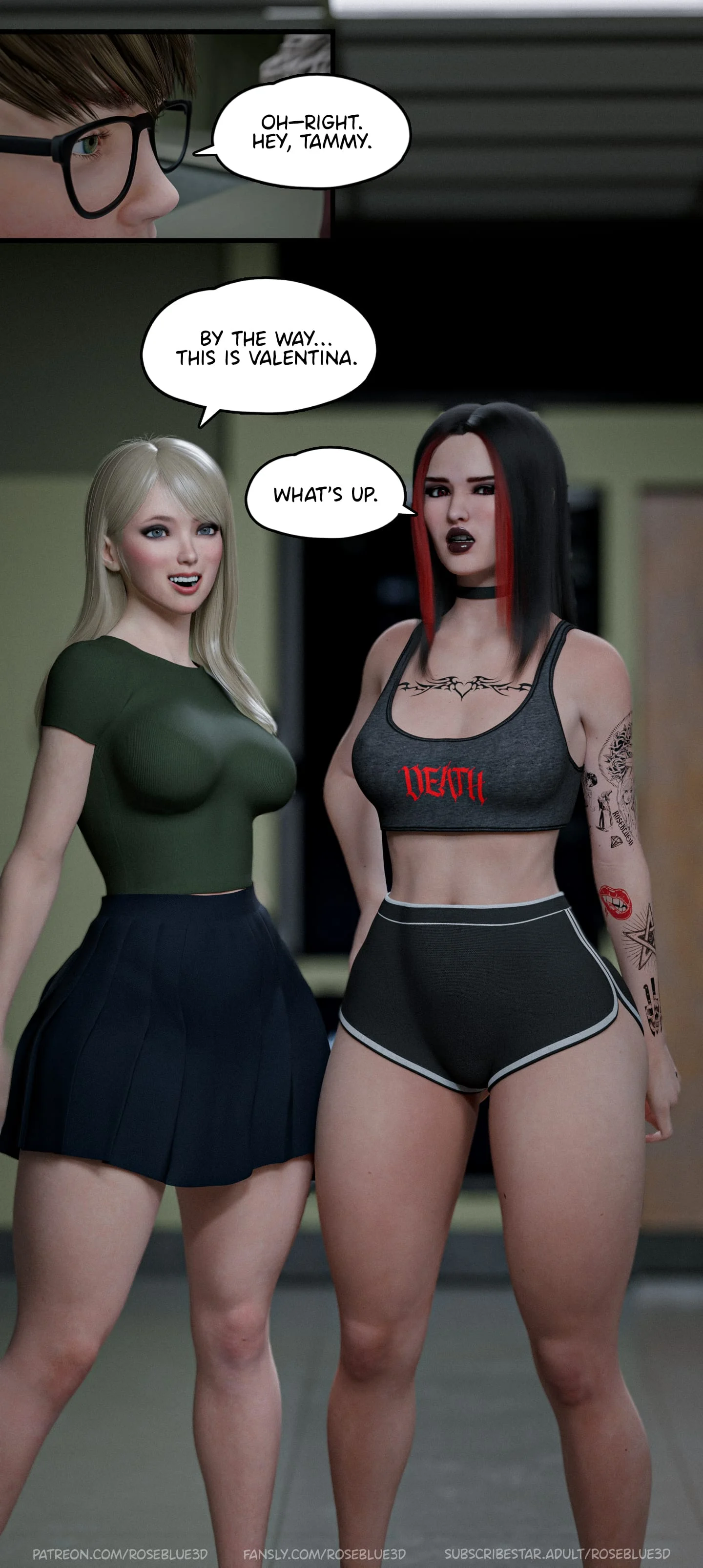 My Neighbor’s Widow [Rose Blue 3D] - Chapter 44 — Page 43