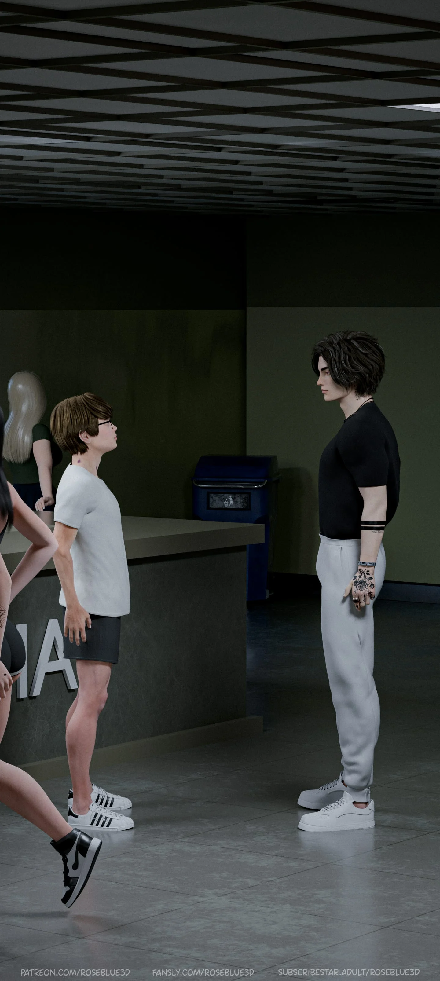 My Neighbor’s Widow [Rose Blue 3D] - Chapter 44 — Page 46