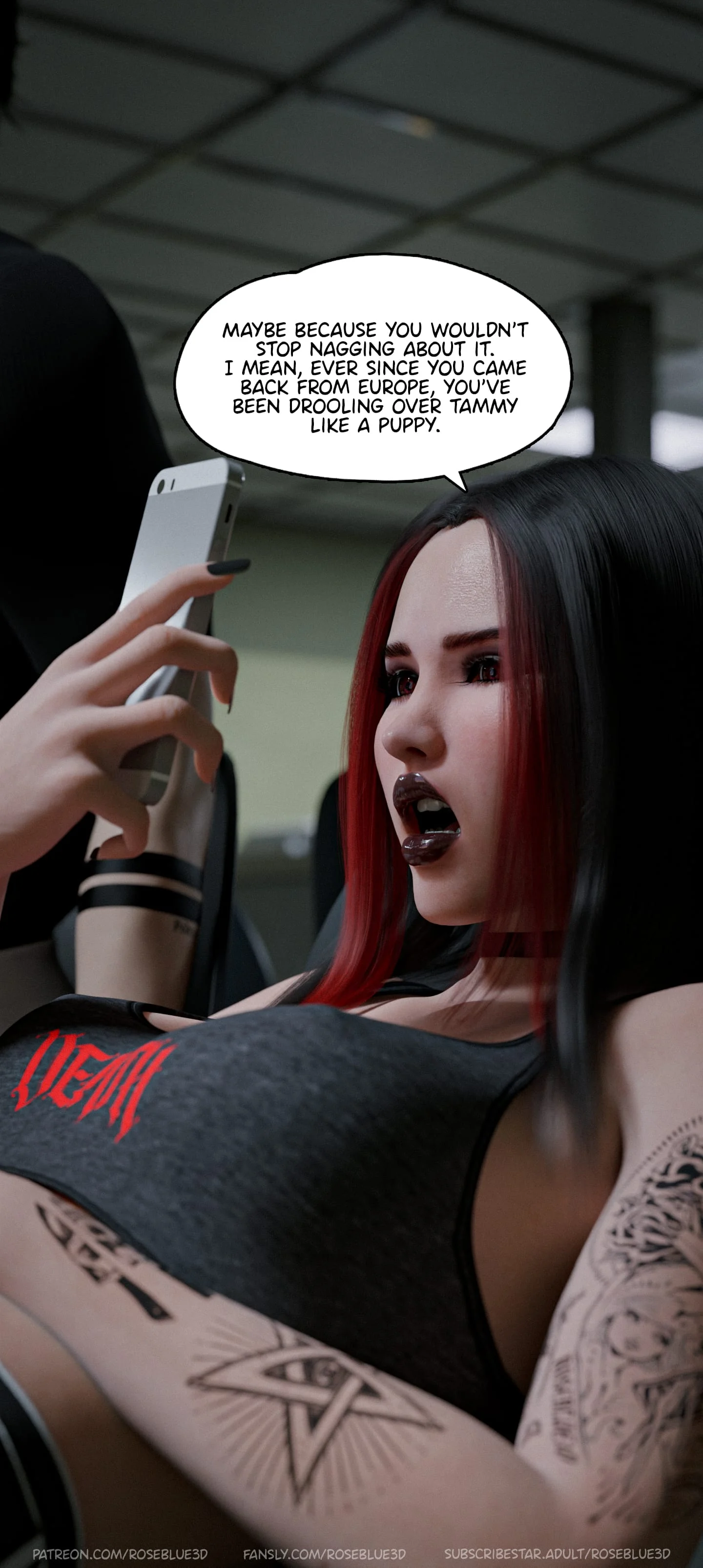 My Neighbor’s Widow [Rose Blue 3D] - Chapter 44 — Page 51