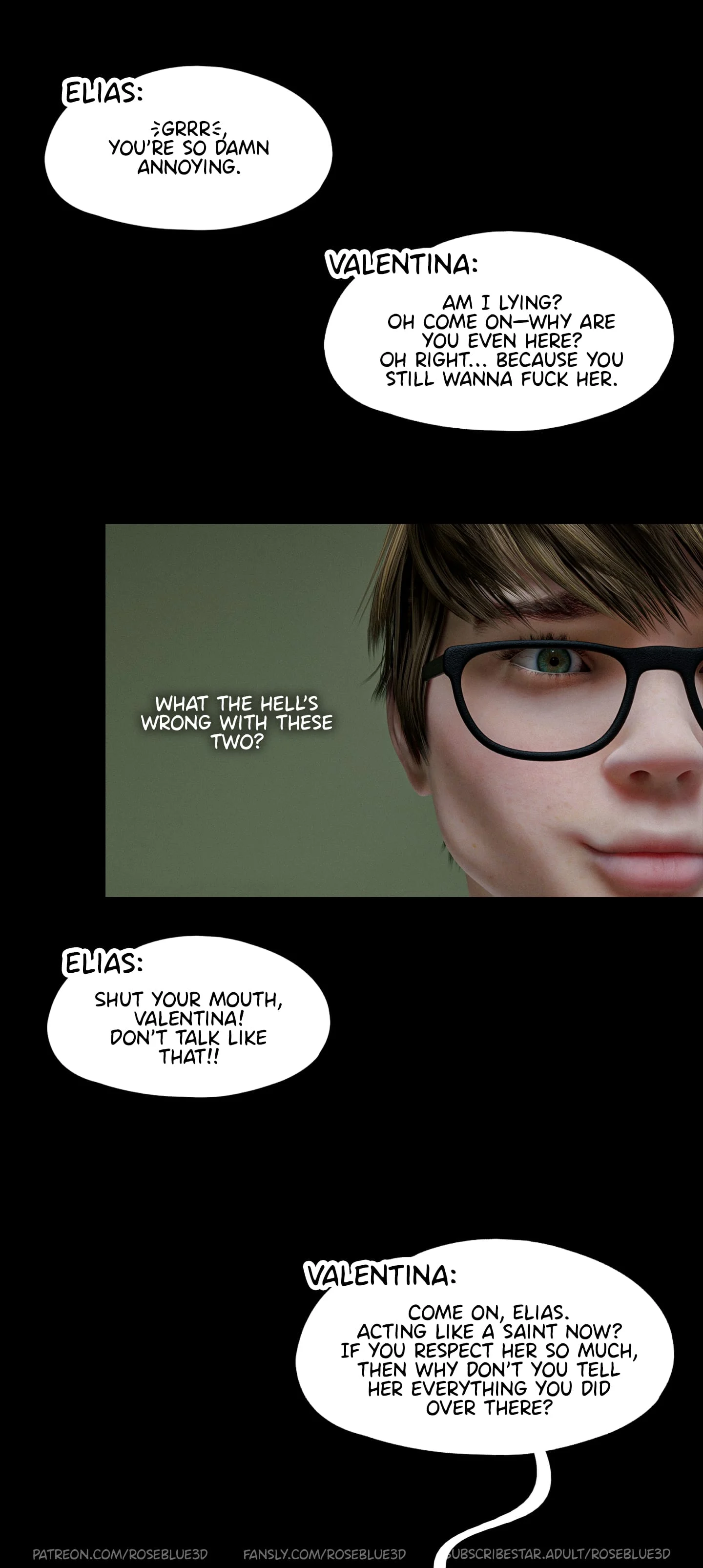 My Neighbor’s Widow [Rose Blue 3D] - Chapter 44 — Page 53