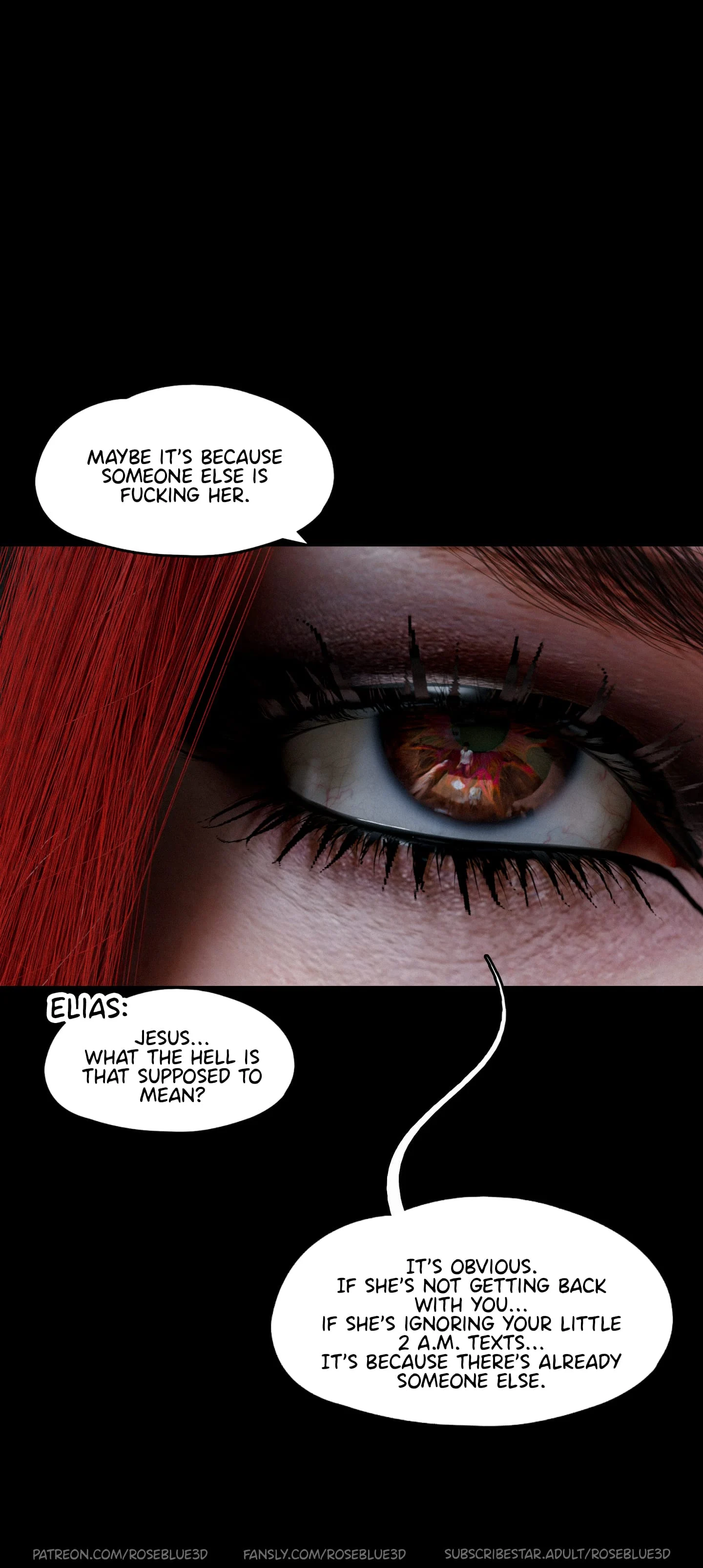 My Neighbor’s Widow [Rose Blue 3D] - Chapter 44 — Page 55