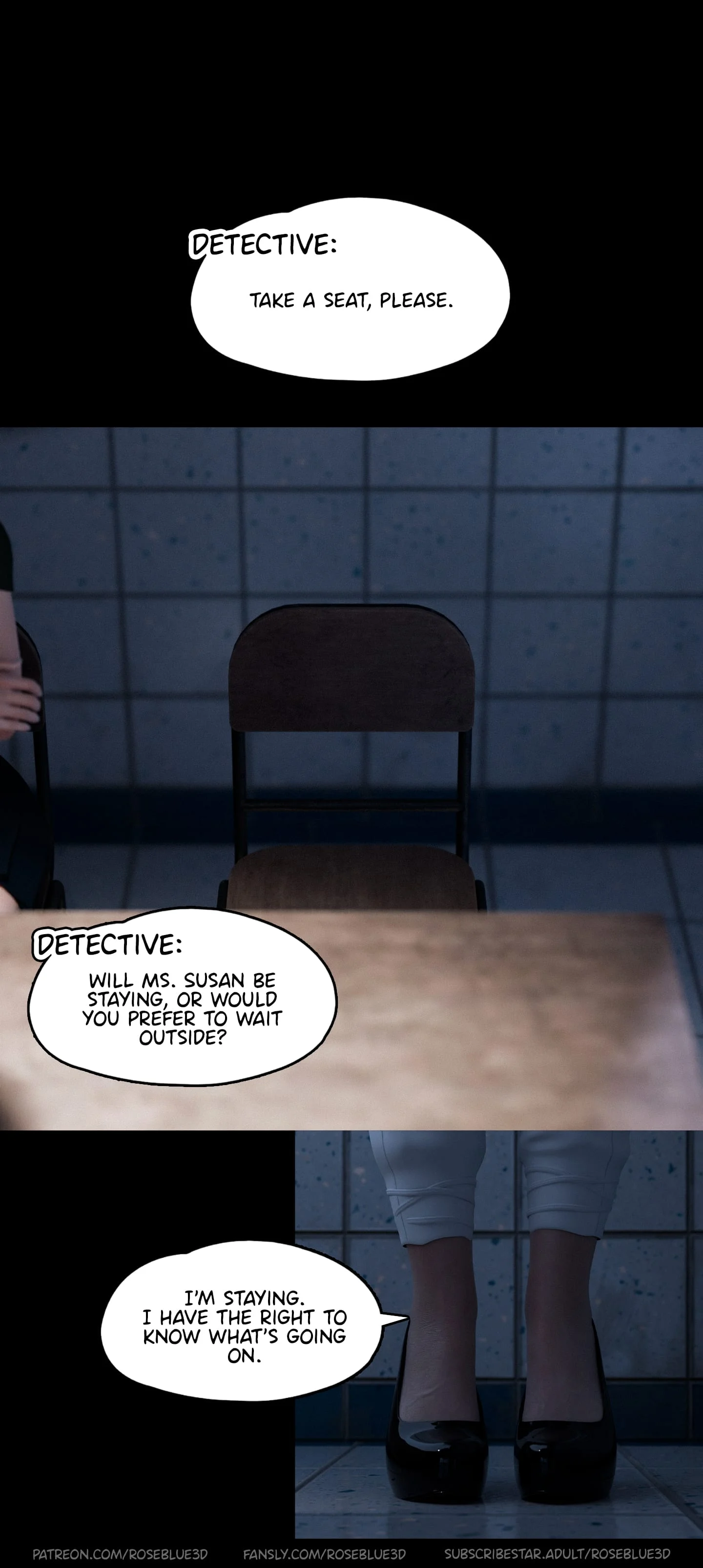 My Neighbor’s Widow [Rose Blue 3D] - Chapter 44 — Page 62